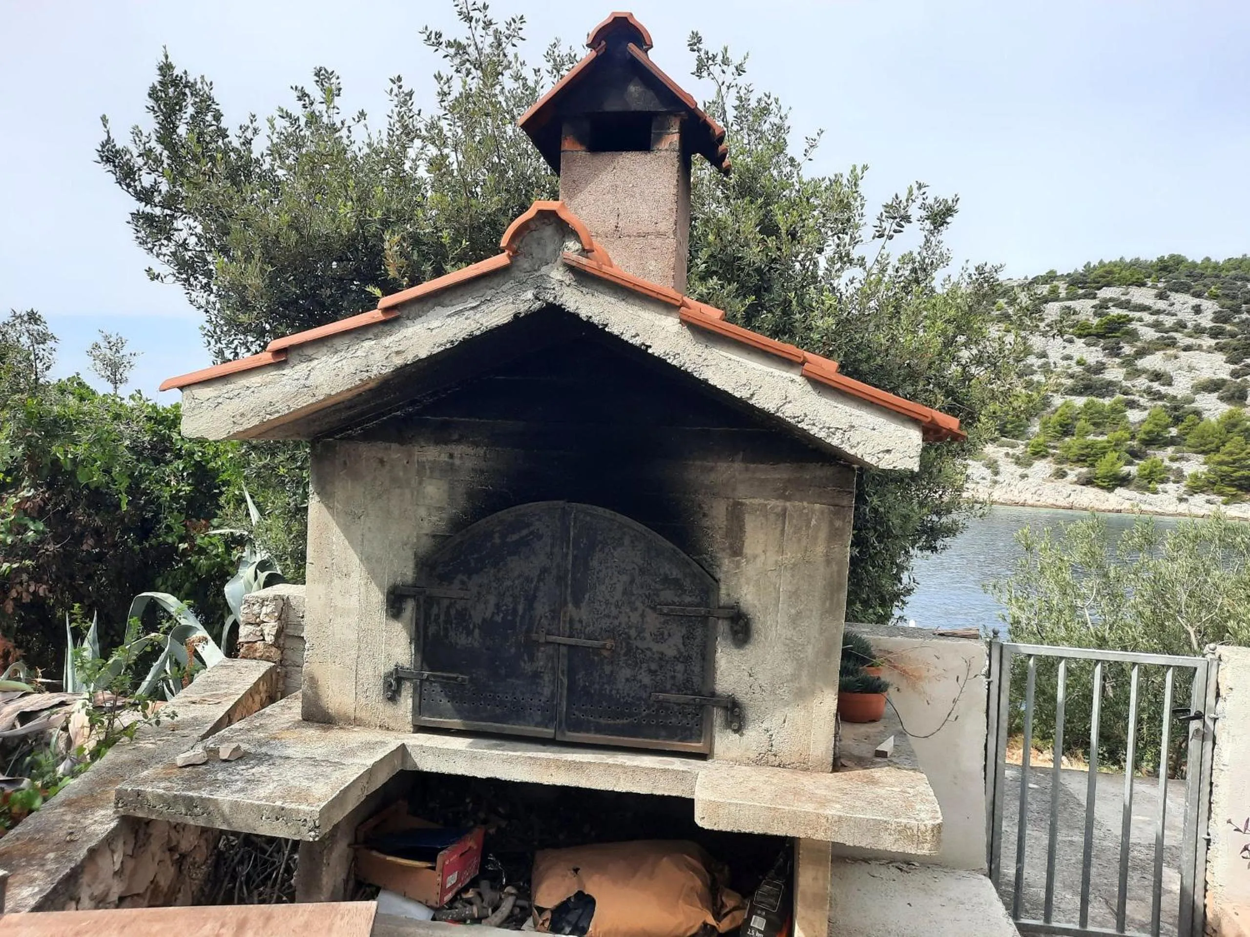 BBQ facilities in Apartments Mama