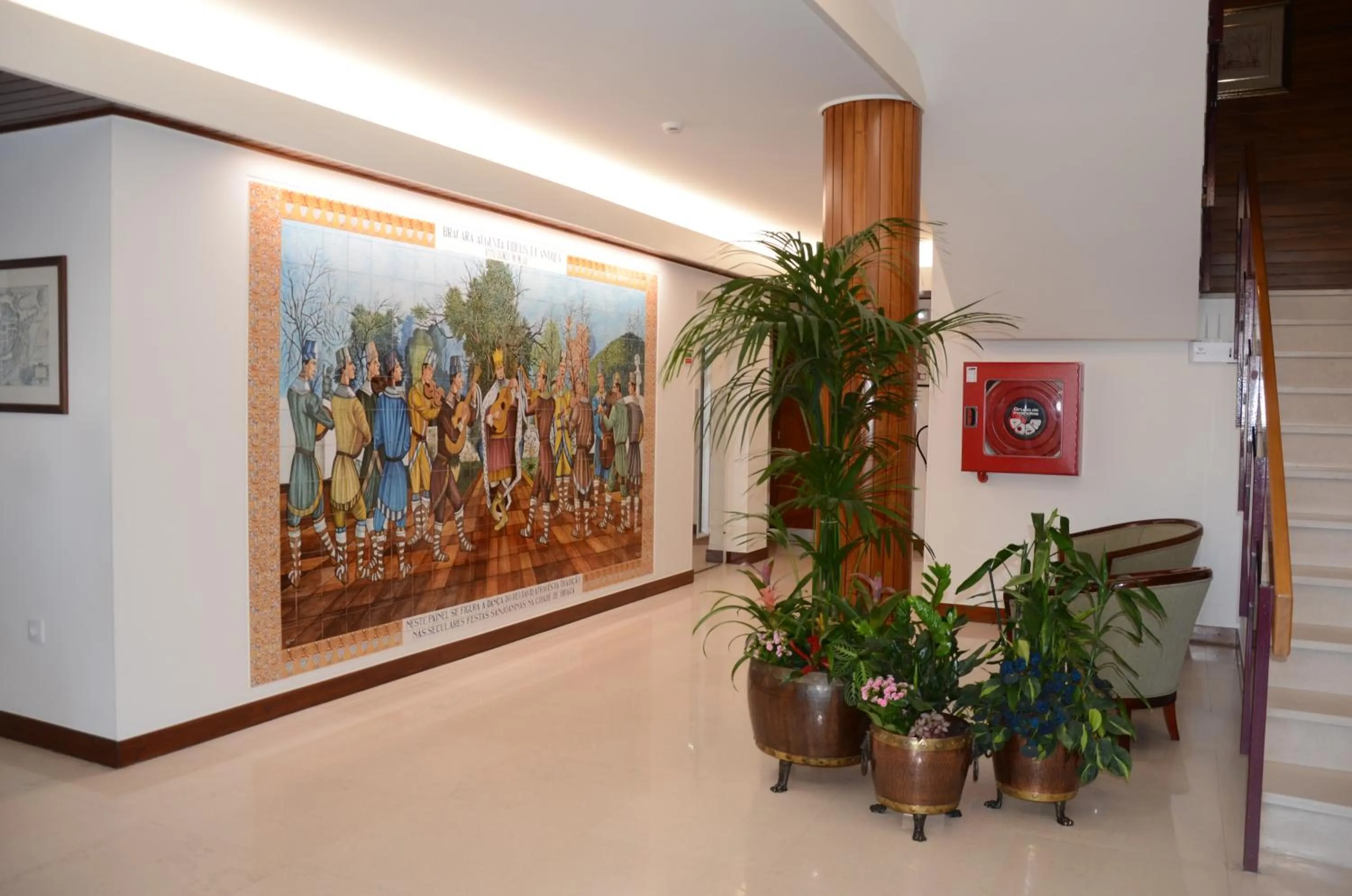 Decorative detail in Hotel Dona Sofia