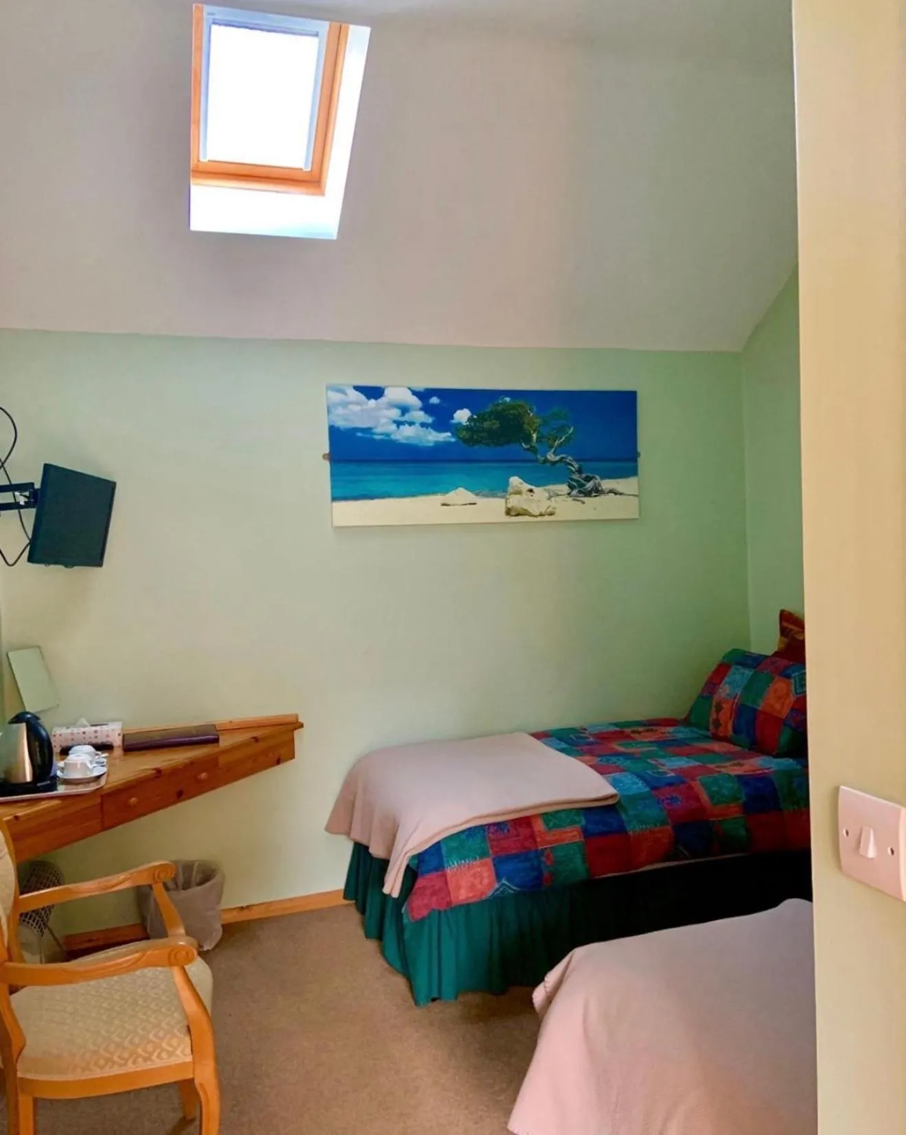 Bed in Willow Tree Cottages