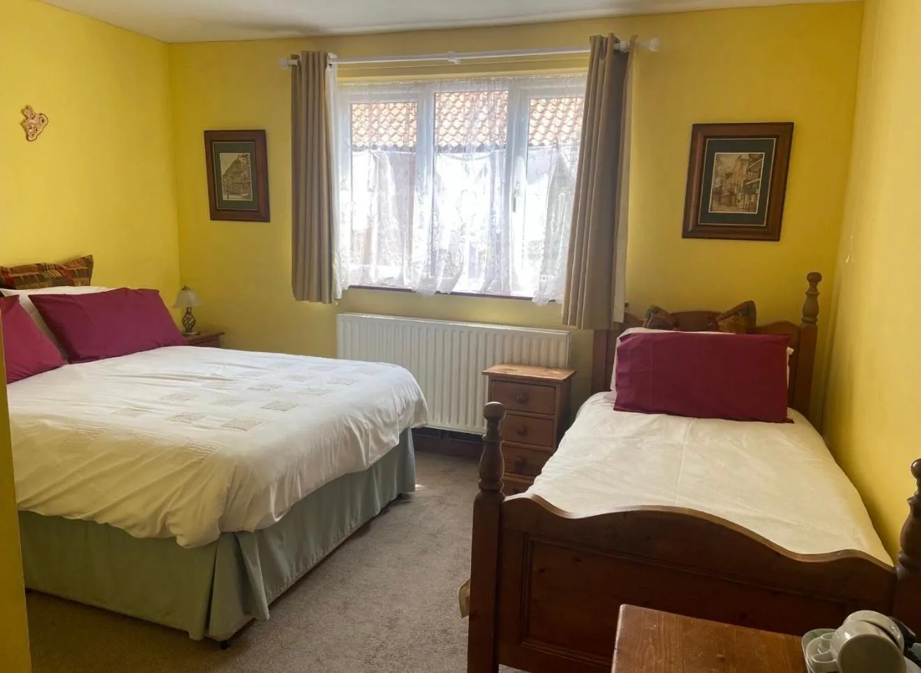 Bed in Willow Tree Cottages