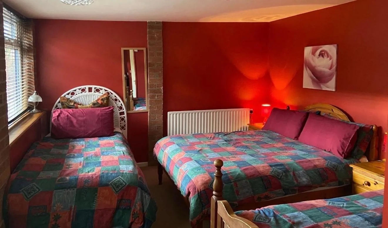 Bed in Willow Tree Cottages