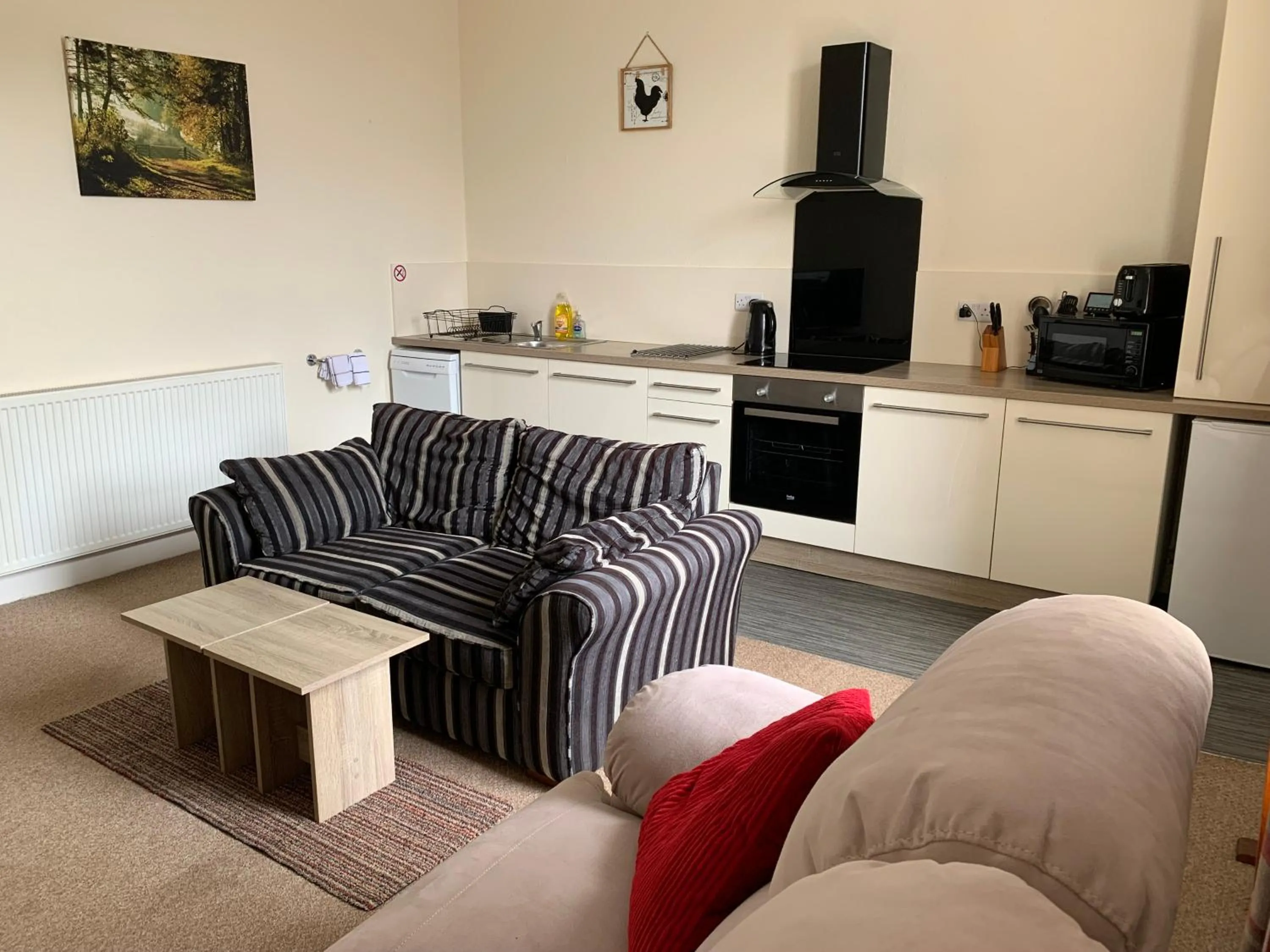 Kitchen or kitchenette in Charlotte Street 2 Bedroom Apartment