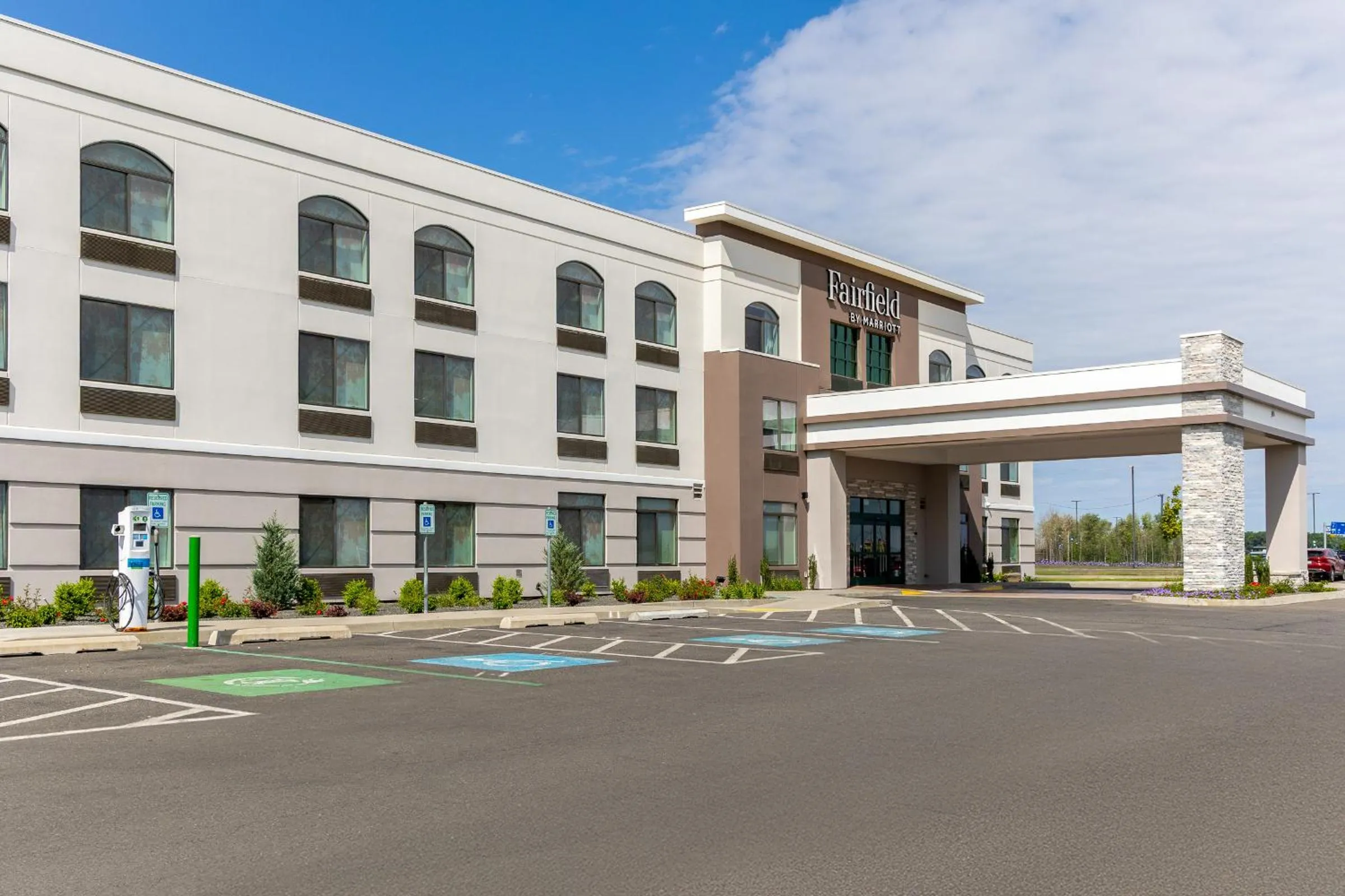 Property building in Fairfield by Marriott Inn & Suites Spokane Airport