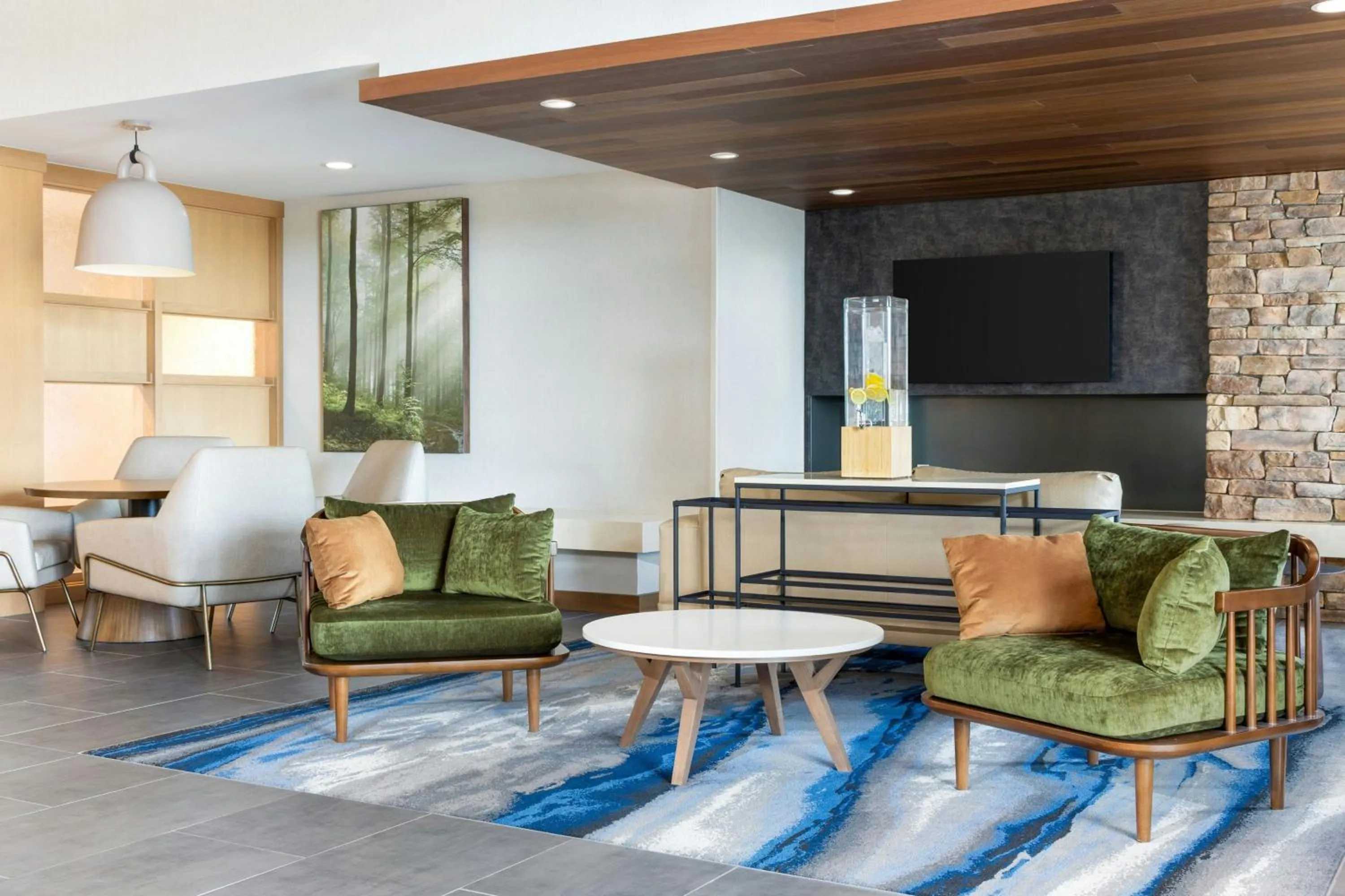 Lobby or reception in Fairfield by Marriott Inn & Suites Spokane Airport