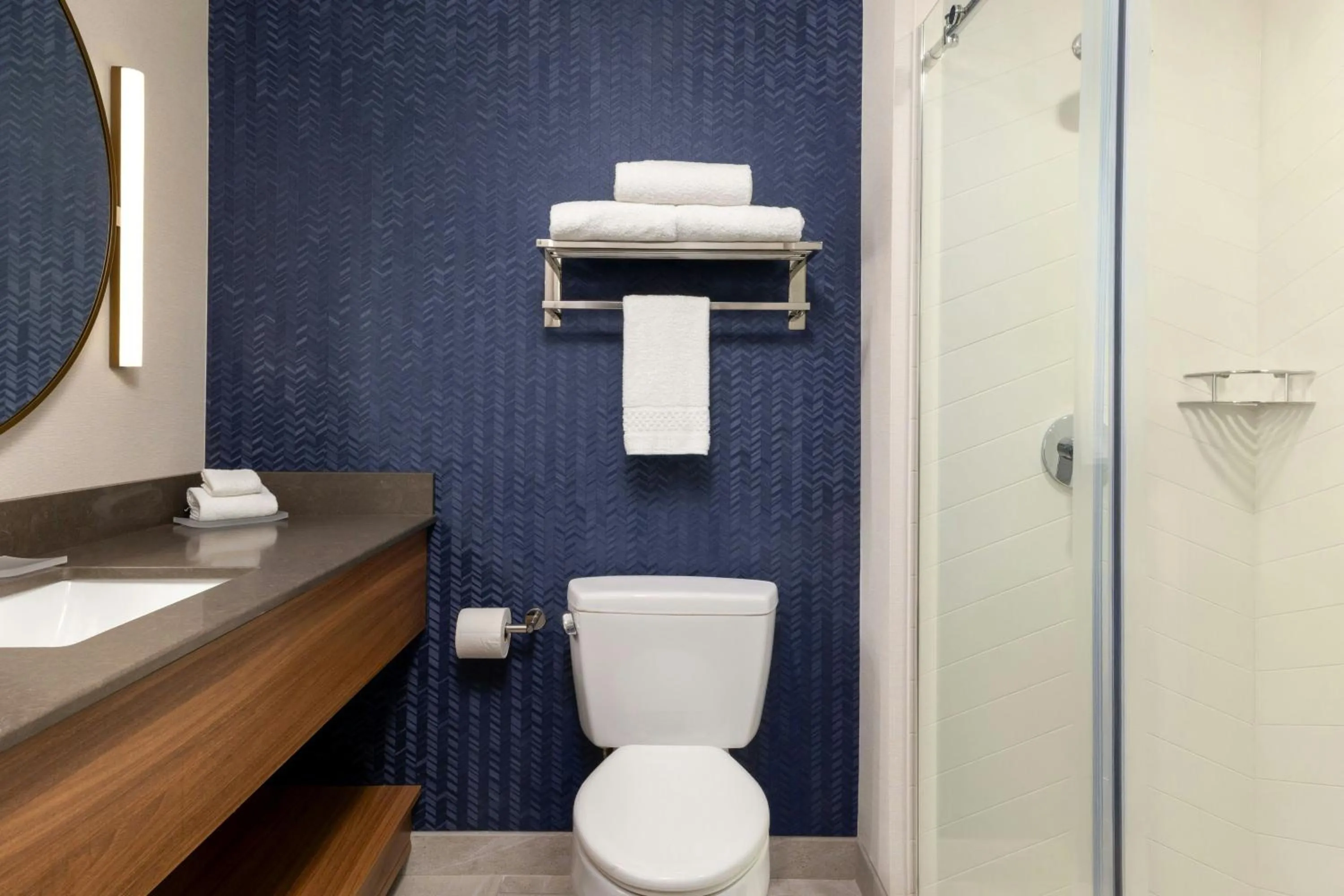 Bathroom in Fairfield by Marriott Inn & Suites Spokane Airport