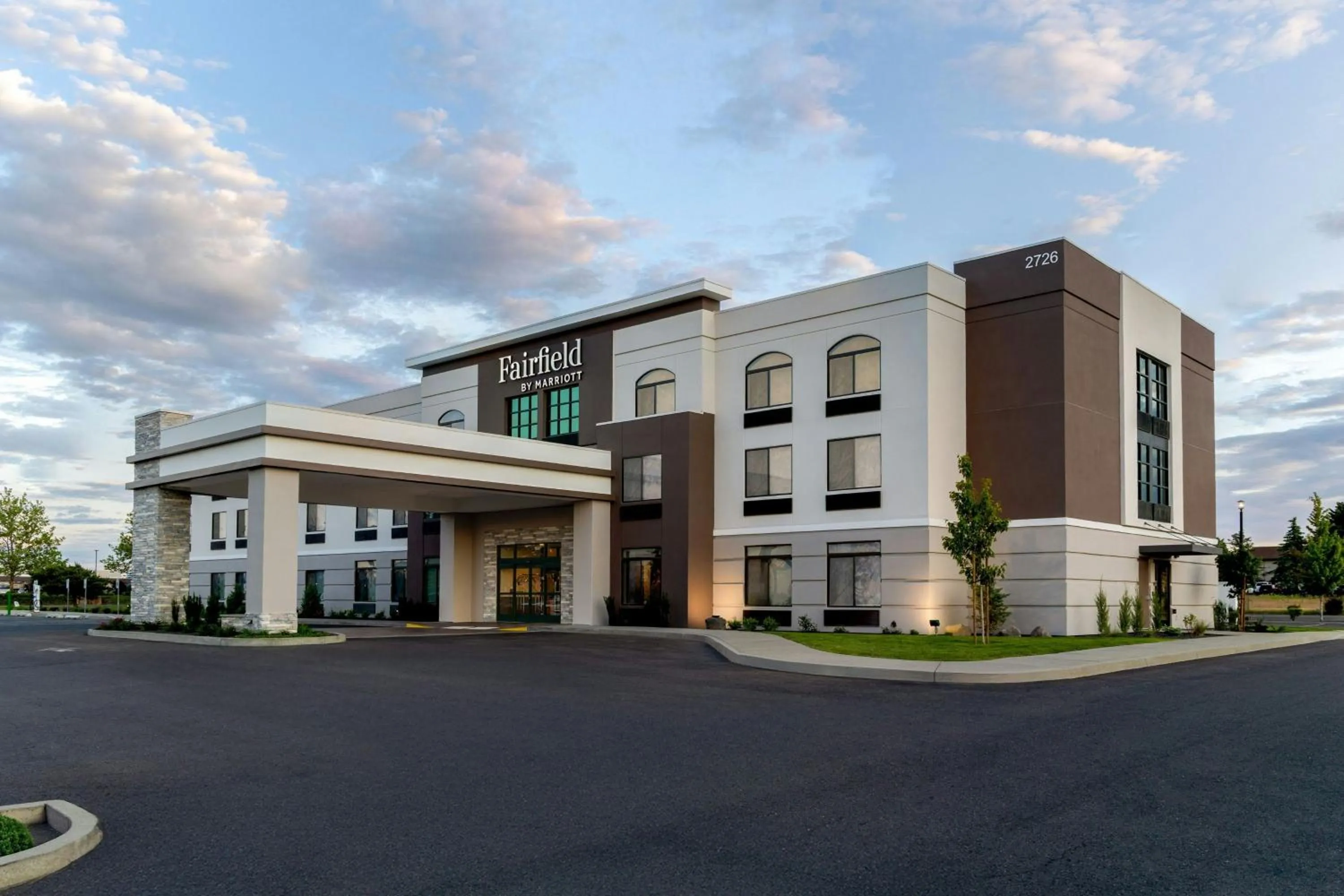 Property building in Fairfield by Marriott Inn & Suites Spokane Airport