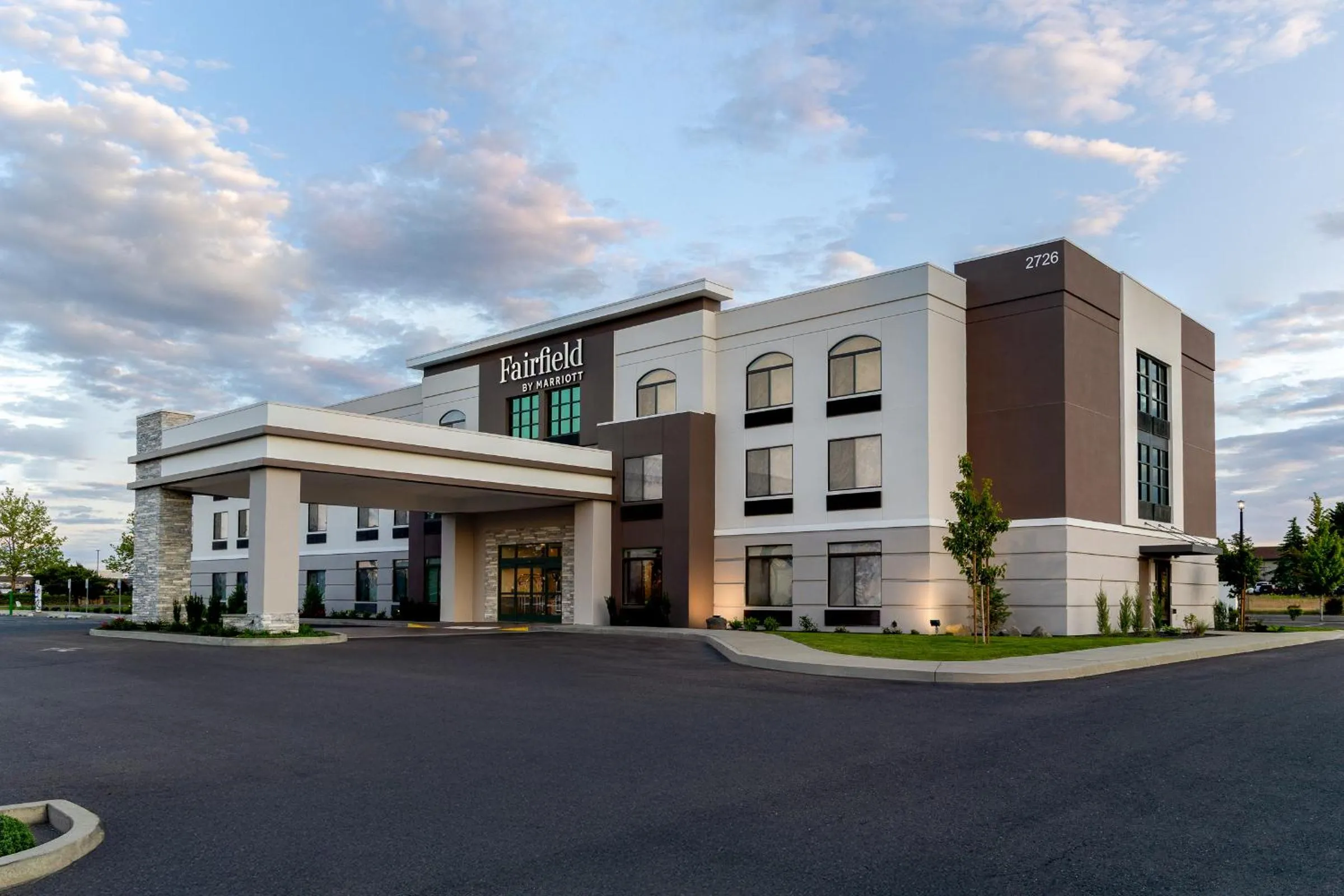 Property building in Fairfield by Marriott Inn & Suites Spokane Airport