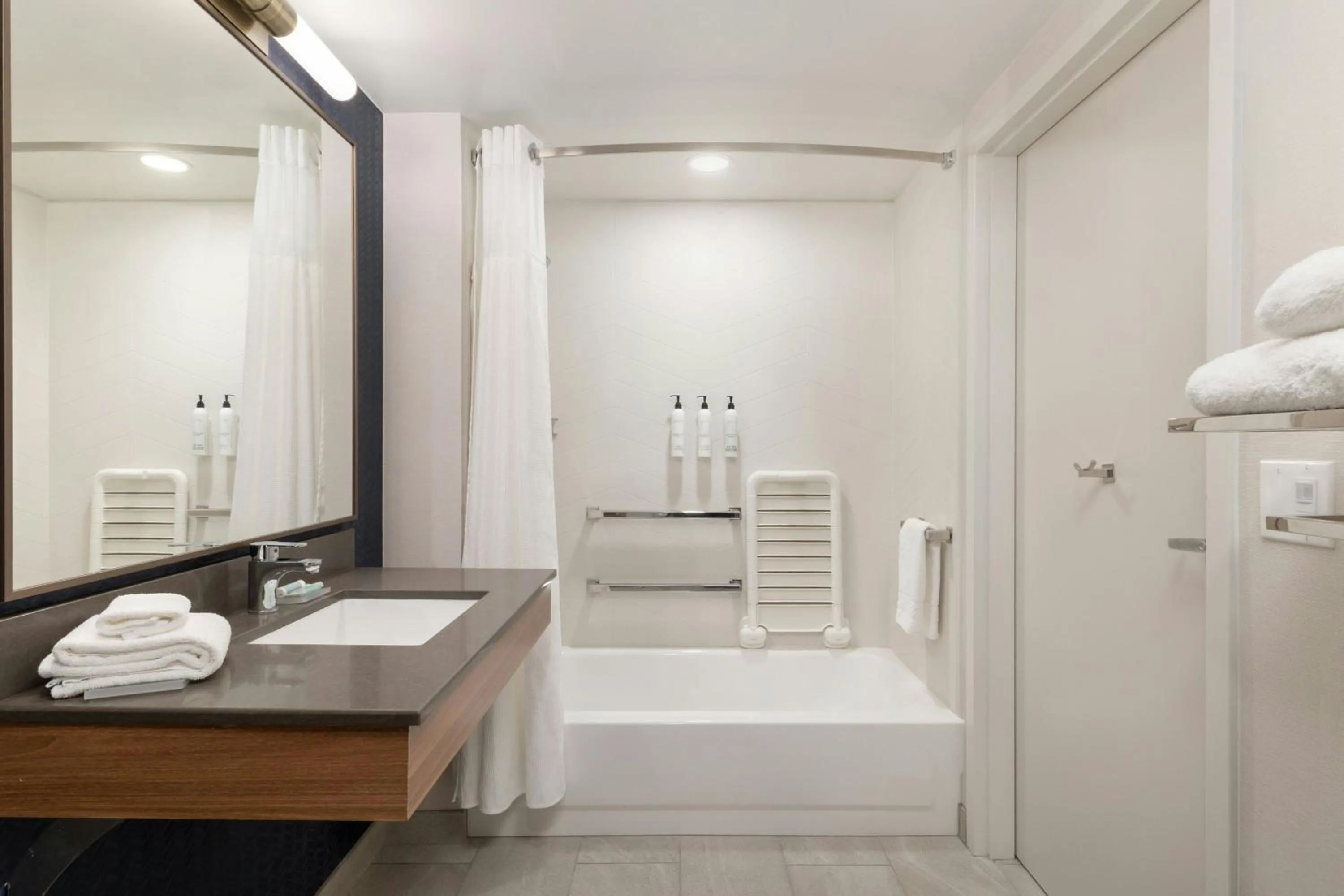 Bathroom in Fairfield by Marriott Inn & Suites Spokane Airport