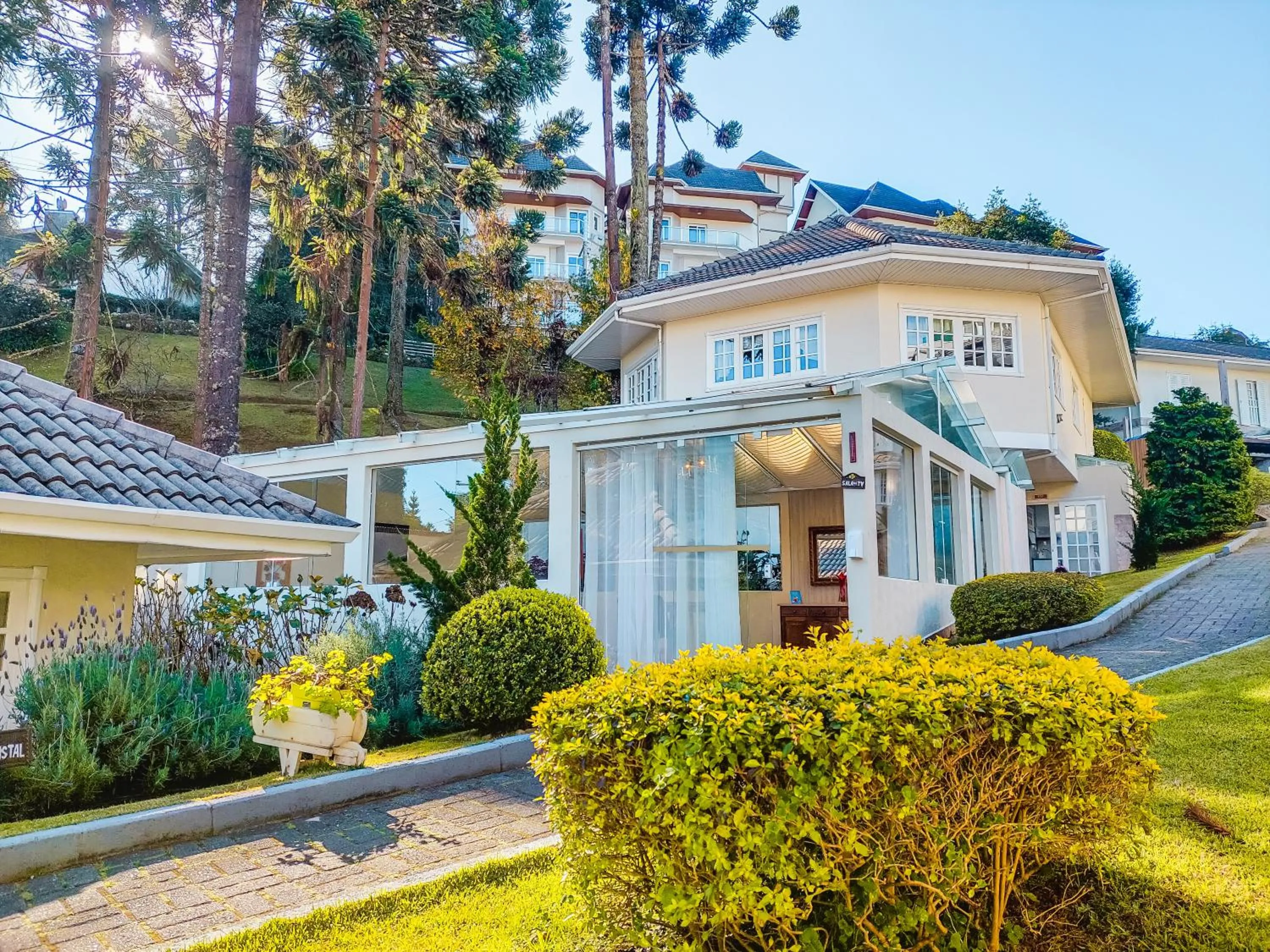 Garden in Pousada Nacional Inn Campos do Jordão