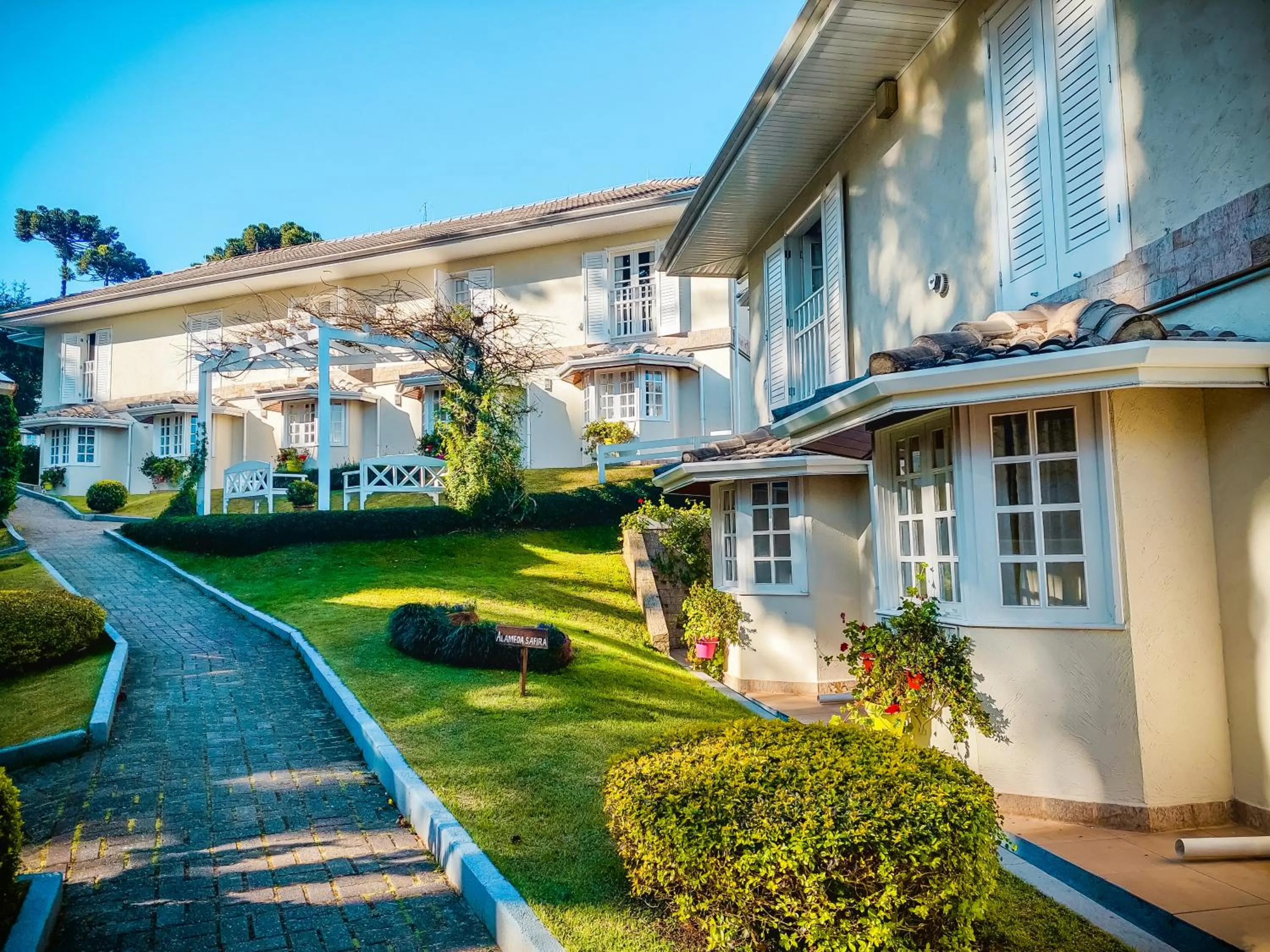 Garden in Pousada Nacional Inn Campos do Jordão