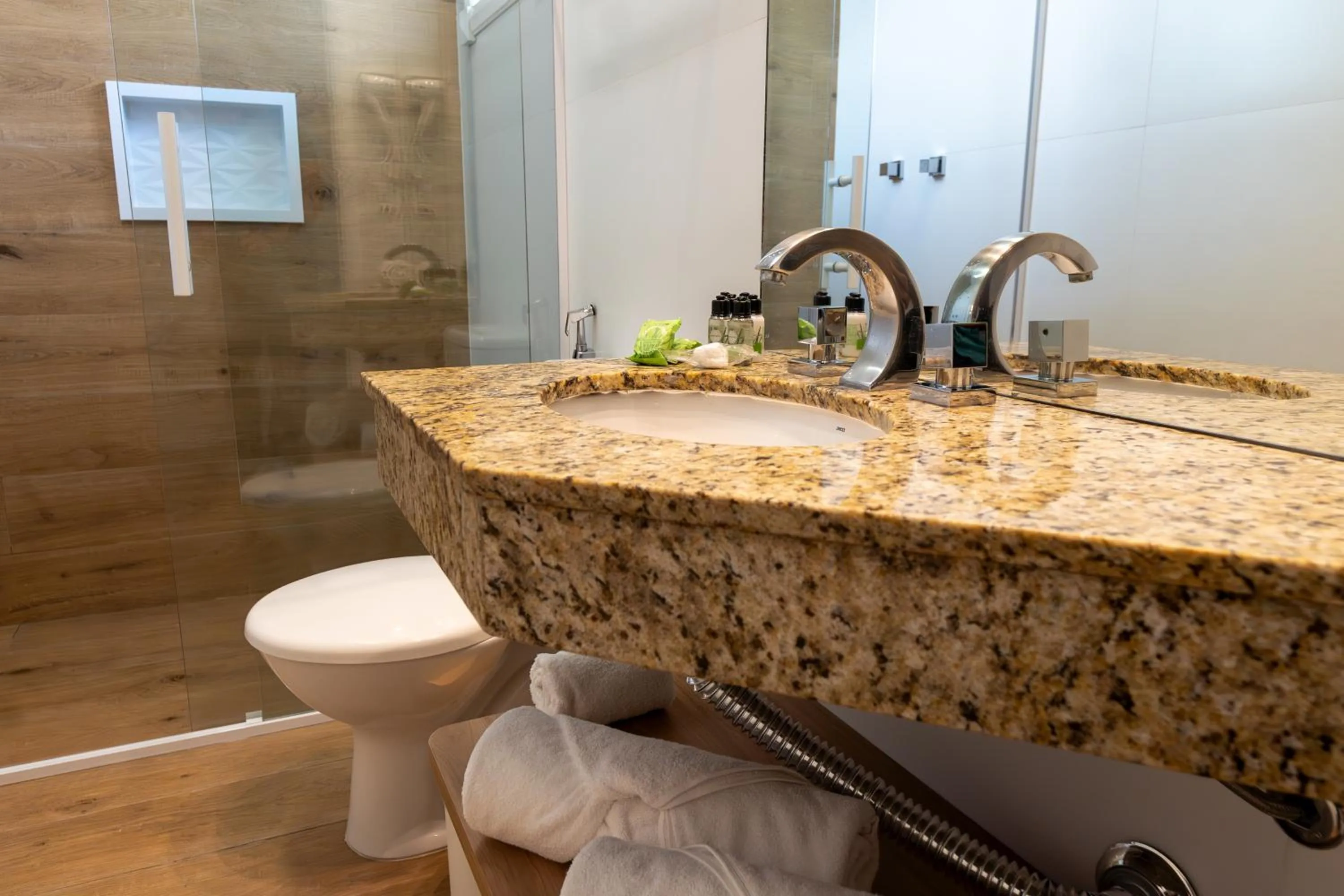 Bathroom in Pousada Nacional Inn Campos do Jordão