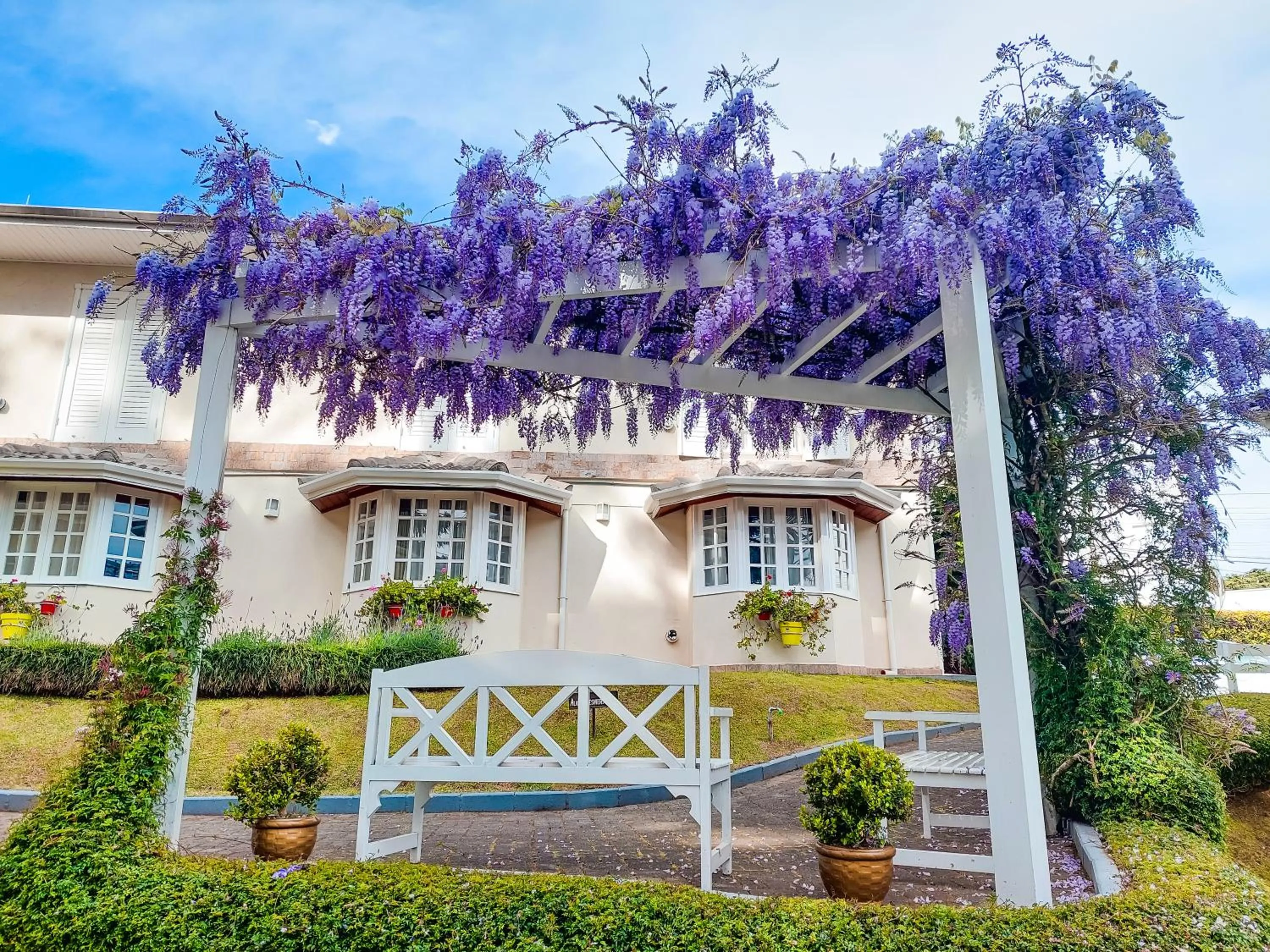 Garden in Pousada Nacional Inn Campos do Jordão
