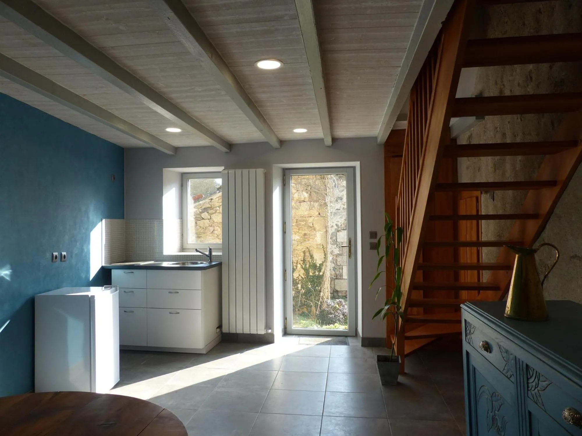 Dining area in La petite Vallee