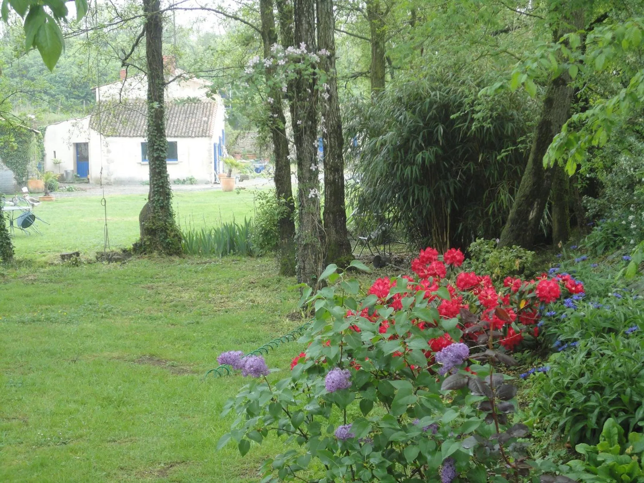Garden in La petite Vallee