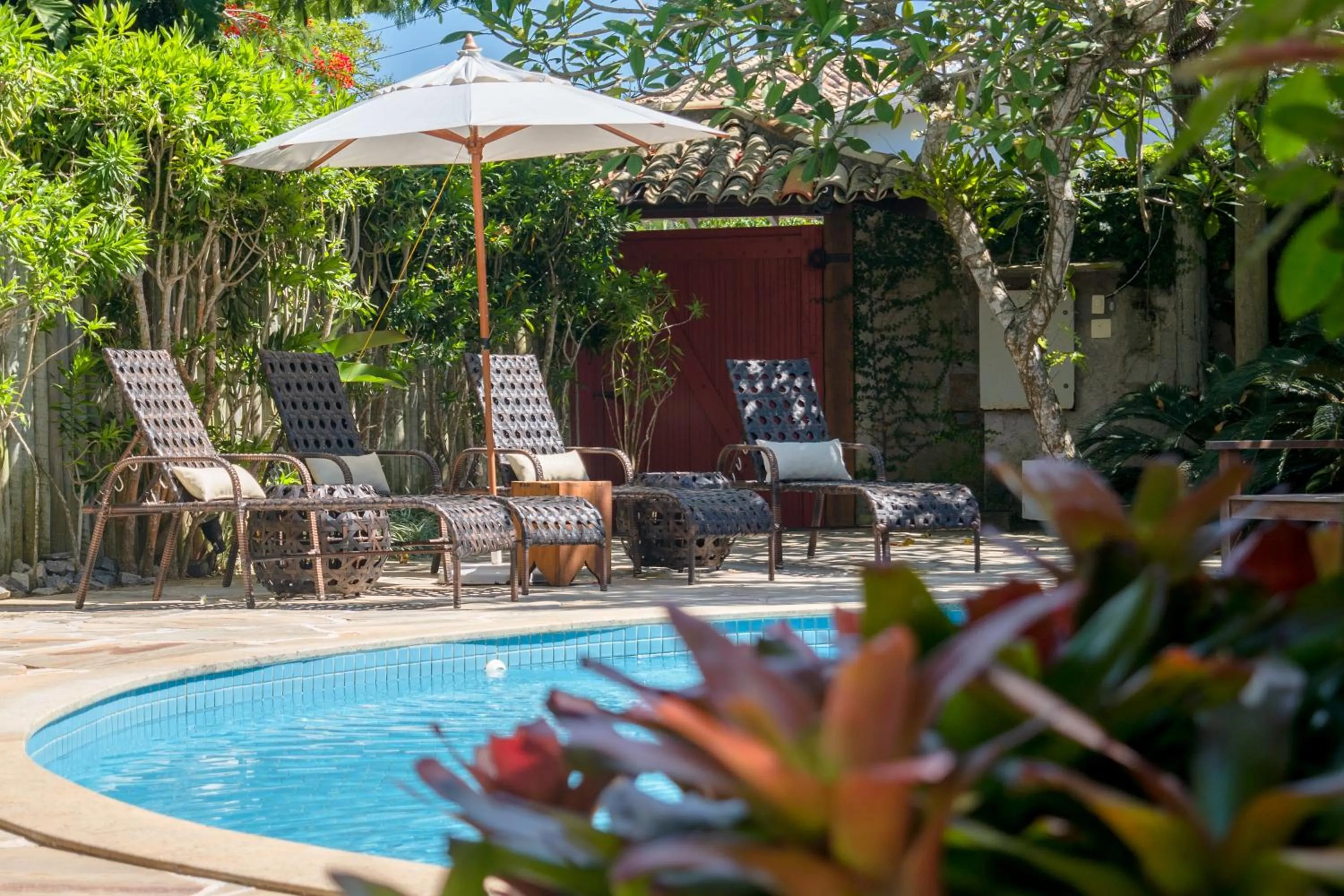 Garden in Pousada da Cyssa