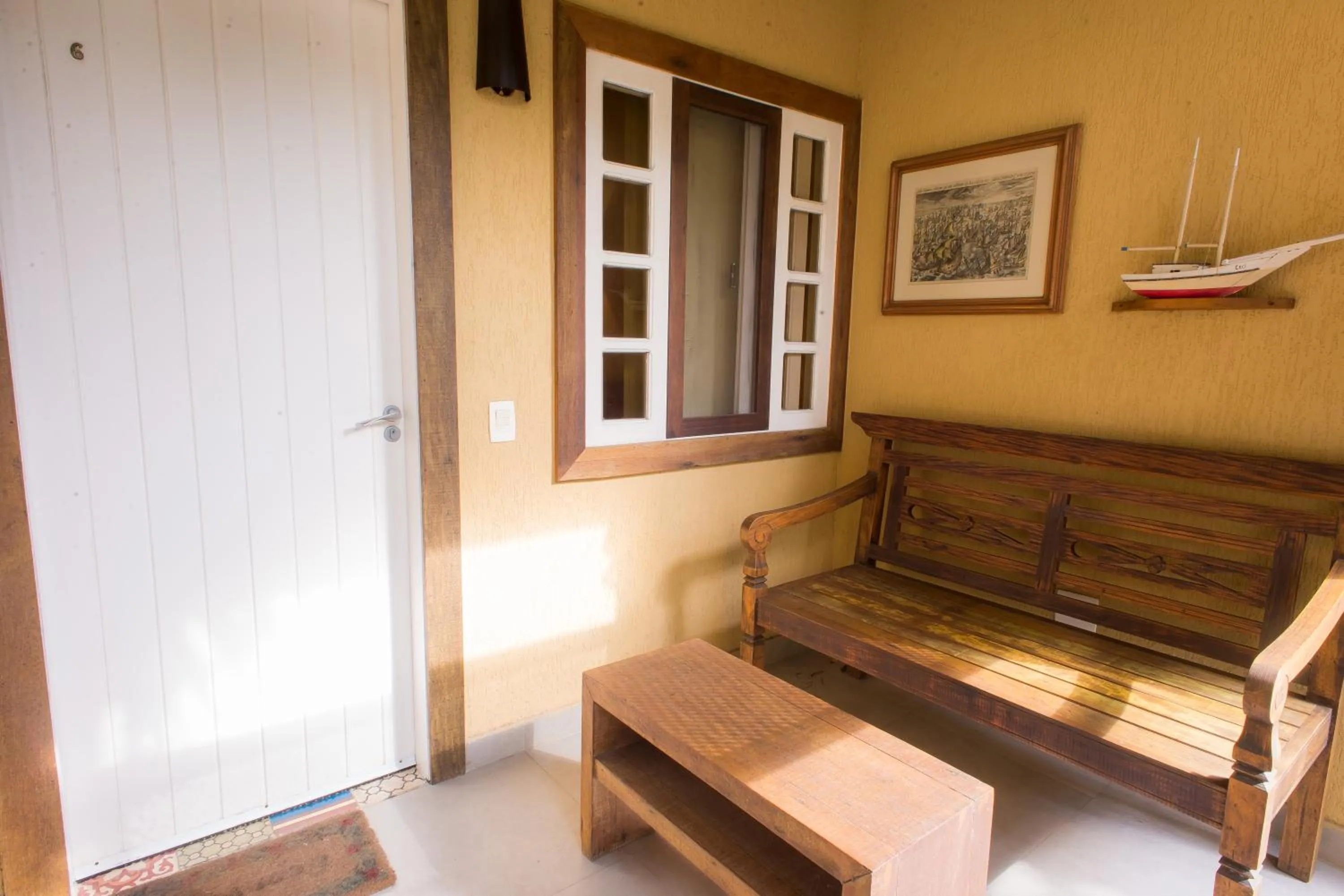Balcony/Terrace in Pousada da Cyssa