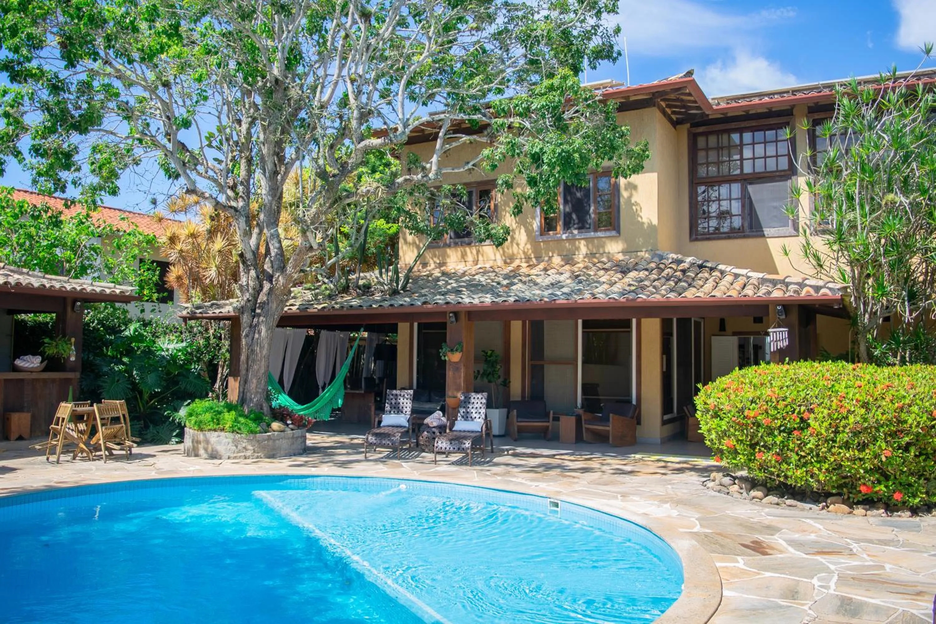 Swimming pool in Pousada da Cyssa