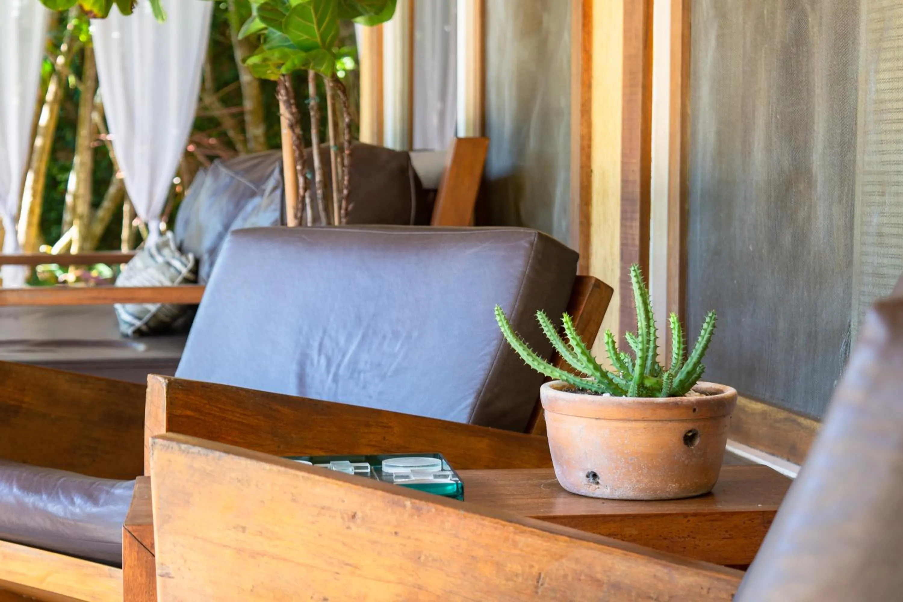 Balcony/Terrace in Pousada da Cyssa