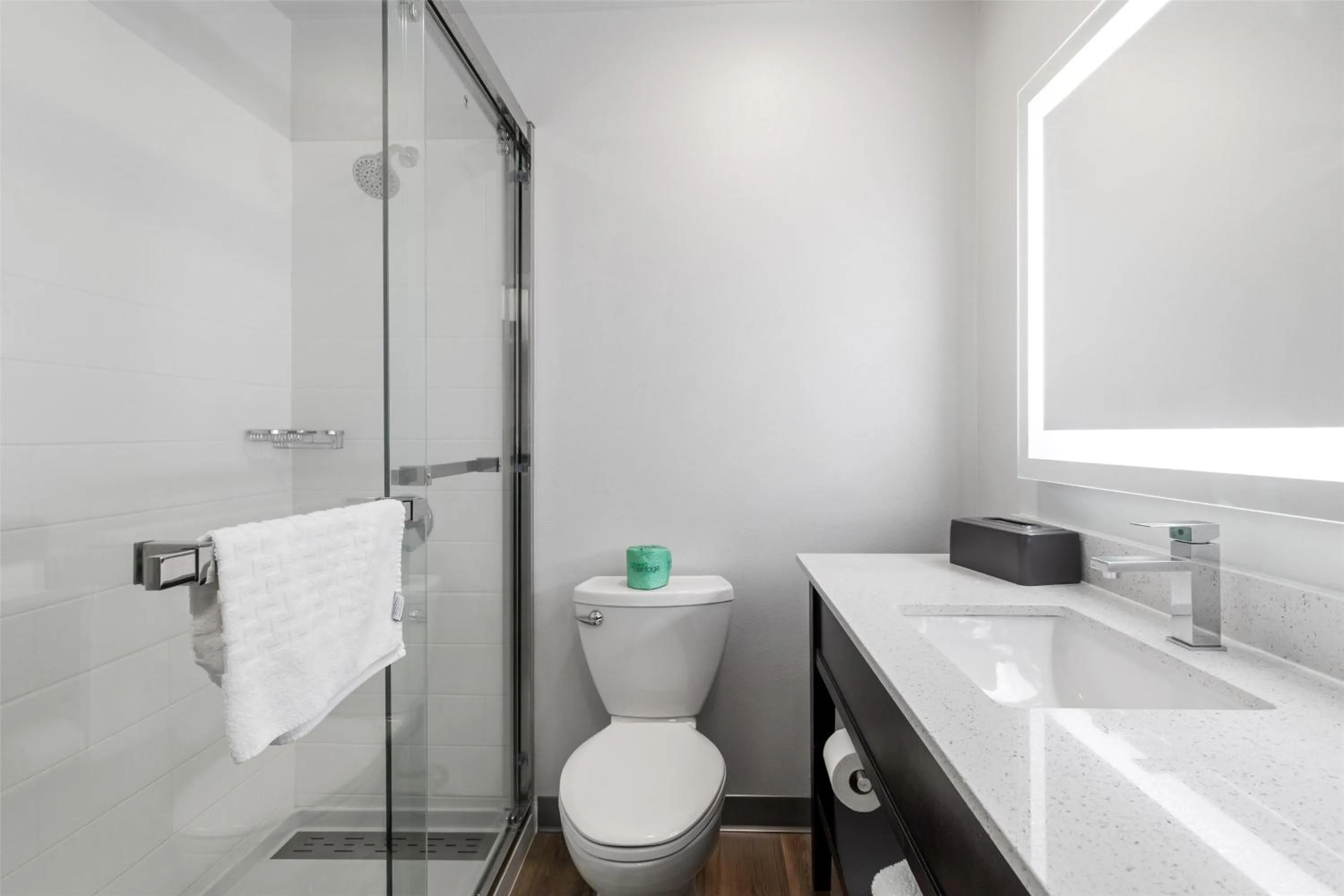 Bathroom in SureStay Plus Hotel by Best Western Mammoth Lakes