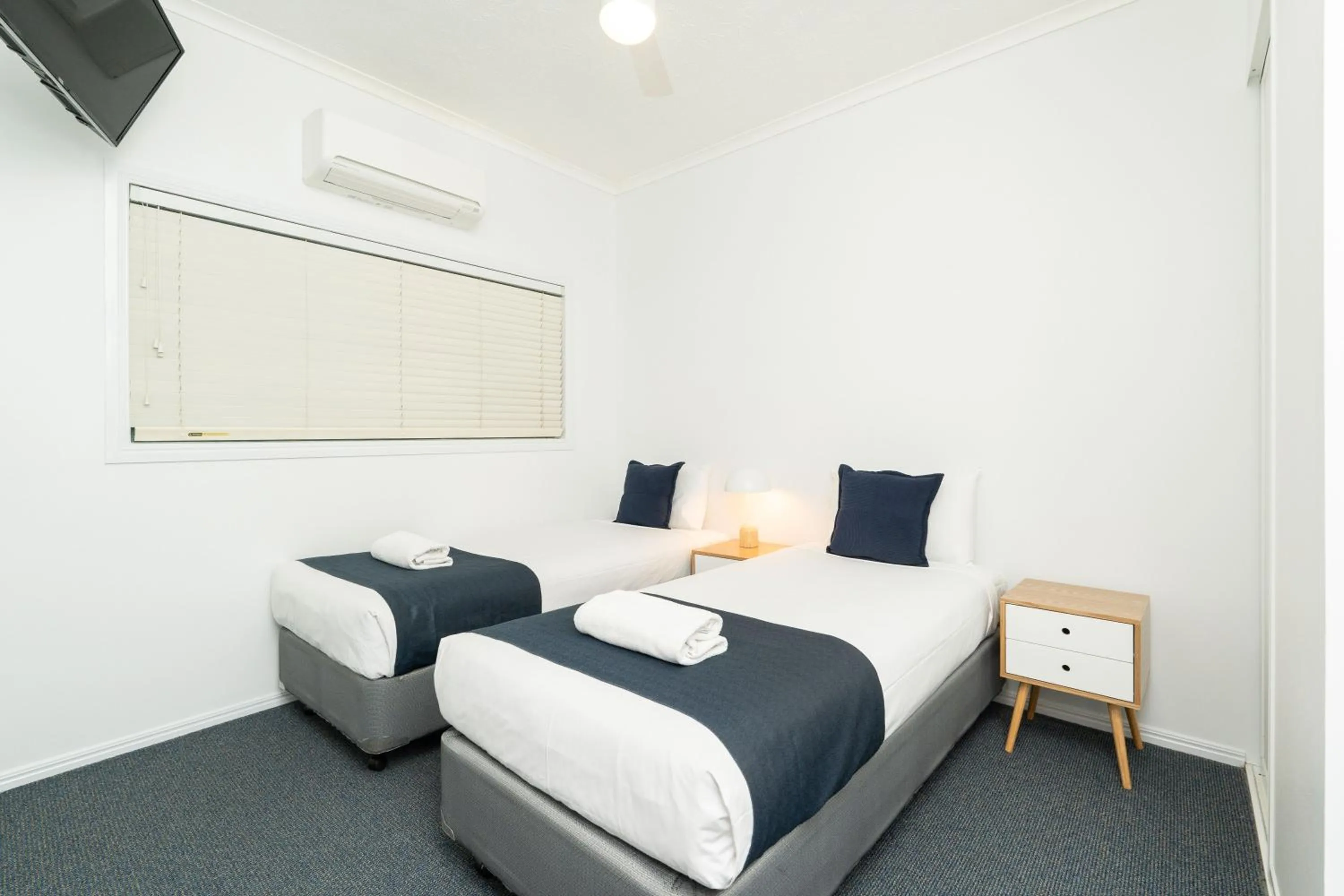Bed in Shelly Bay Resort