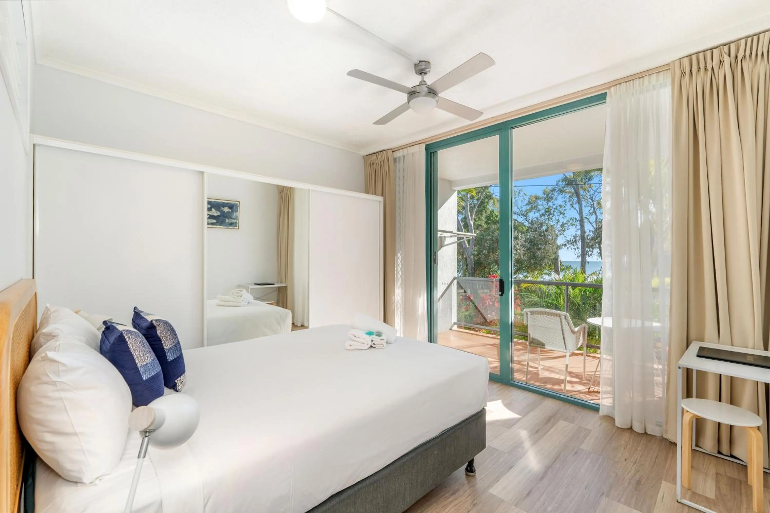 Bed in Shelly Bay Resort