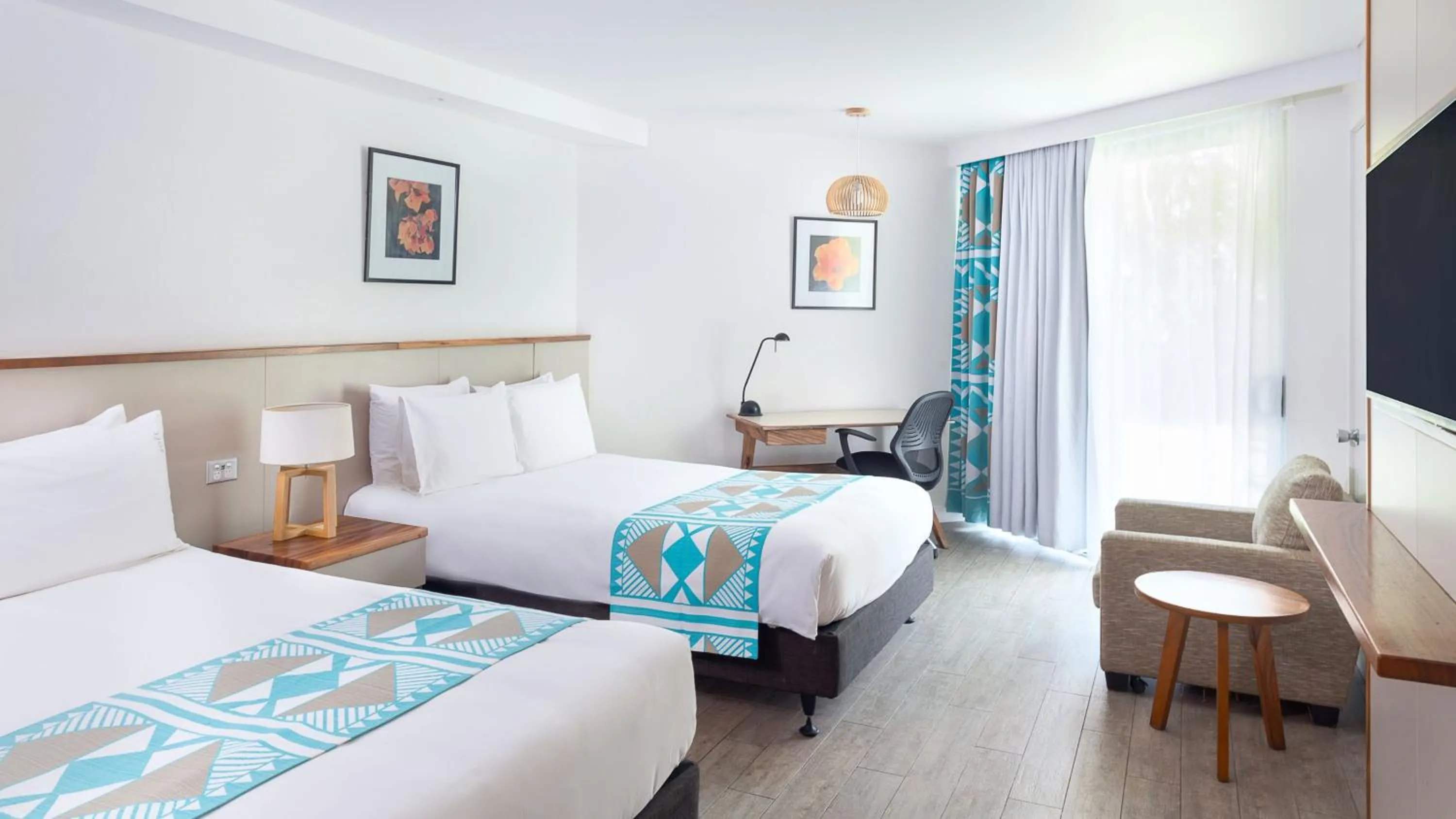 Photo of the whole room, Bed in Holiday Inn Suva by IHG