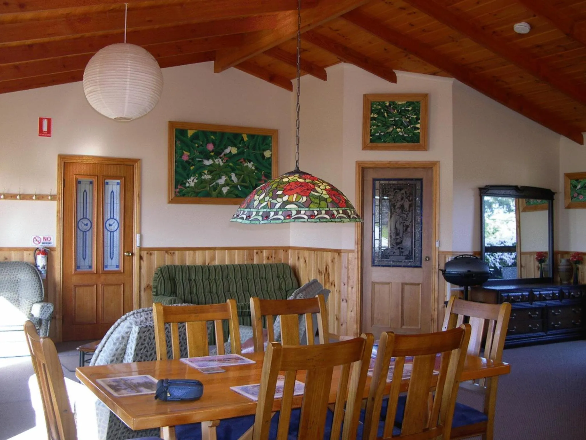 Dining area in AAA Granary Accommodation
