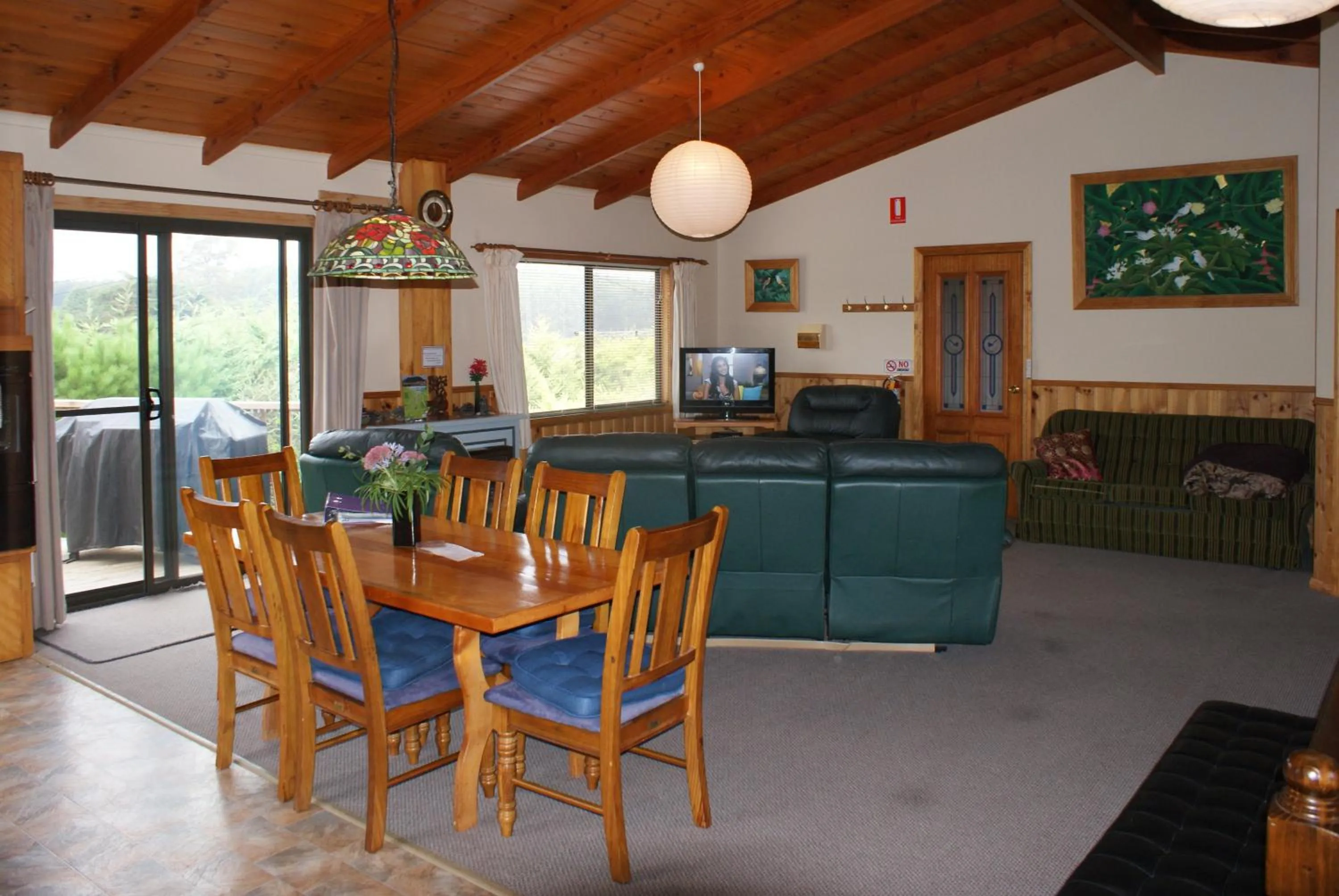 Dining area in AAA Granary Accommodation