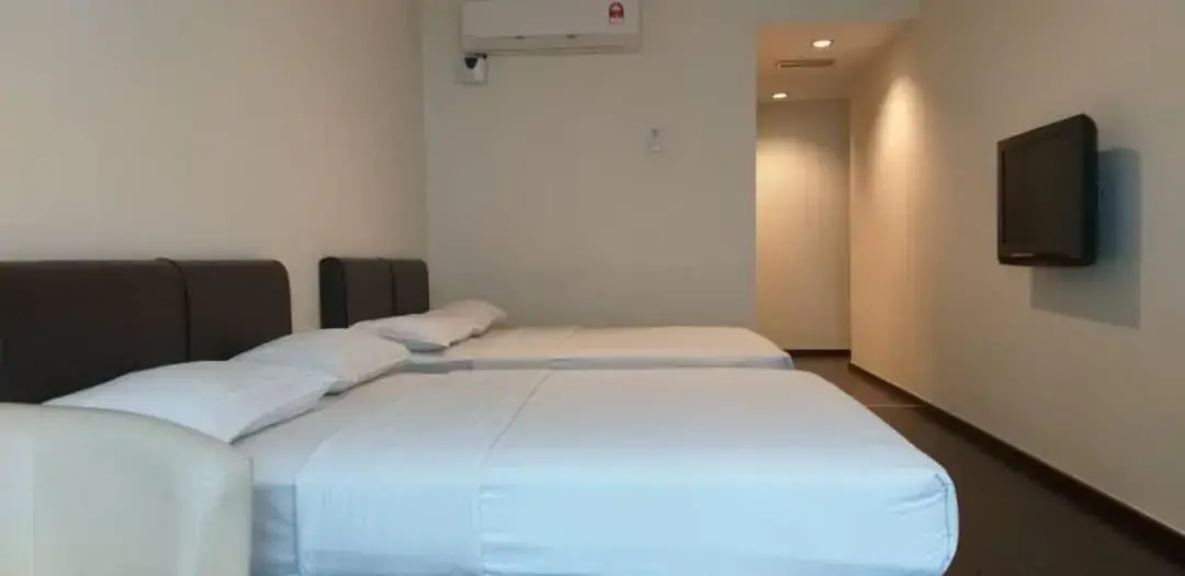 Bed in Manja Hotel