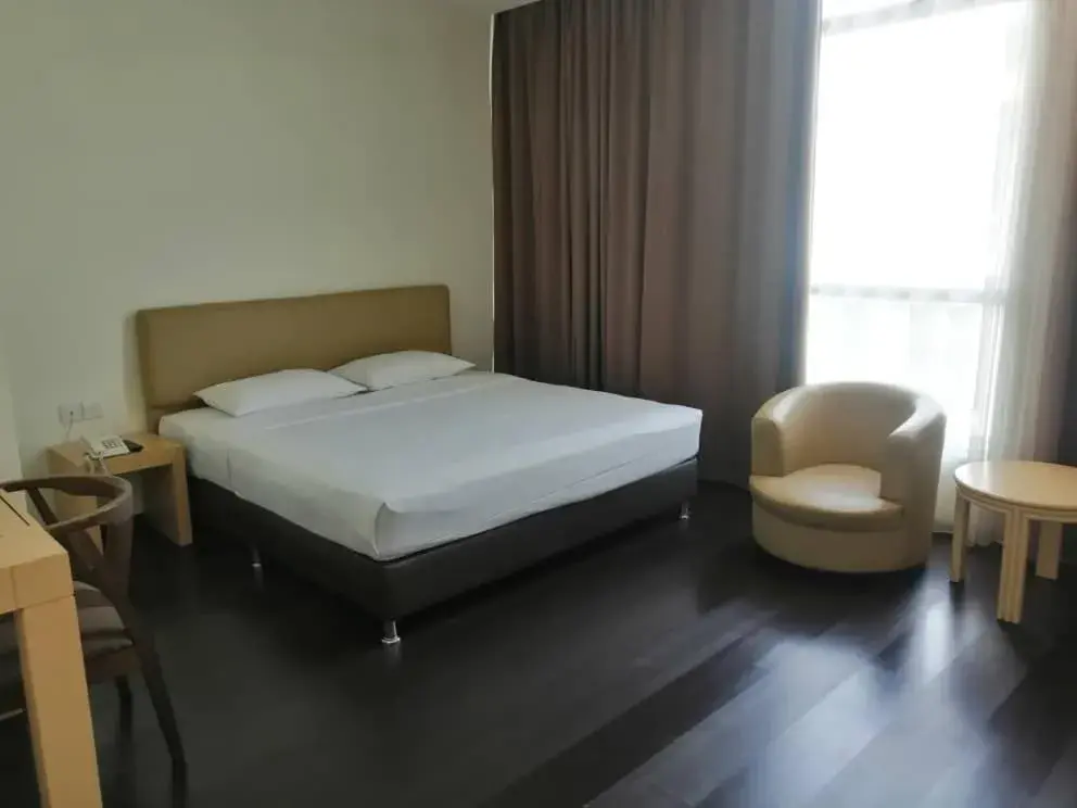 Bed in Manja Hotel