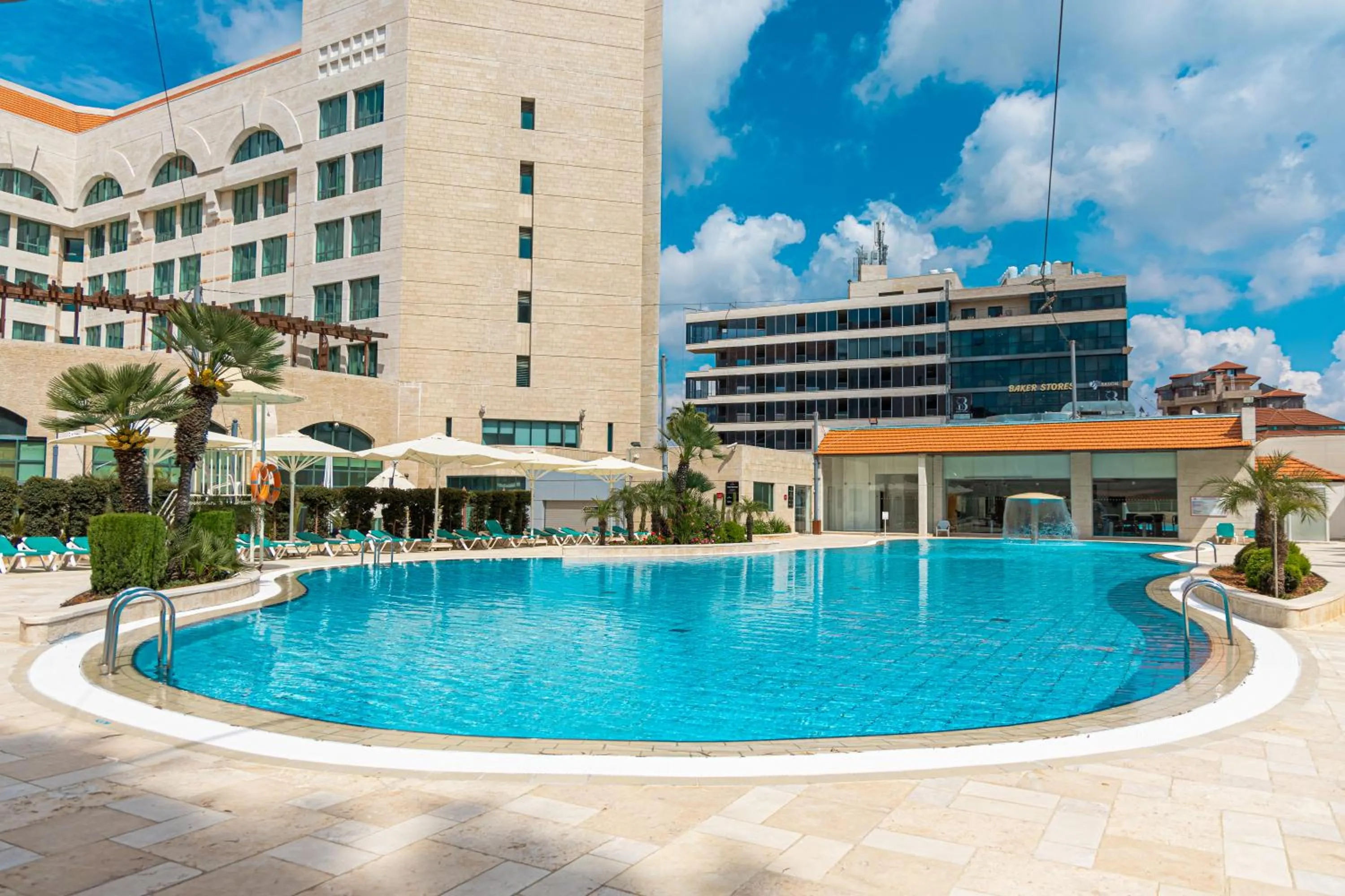 Swimming pool in Millennium Palestine Ramallah