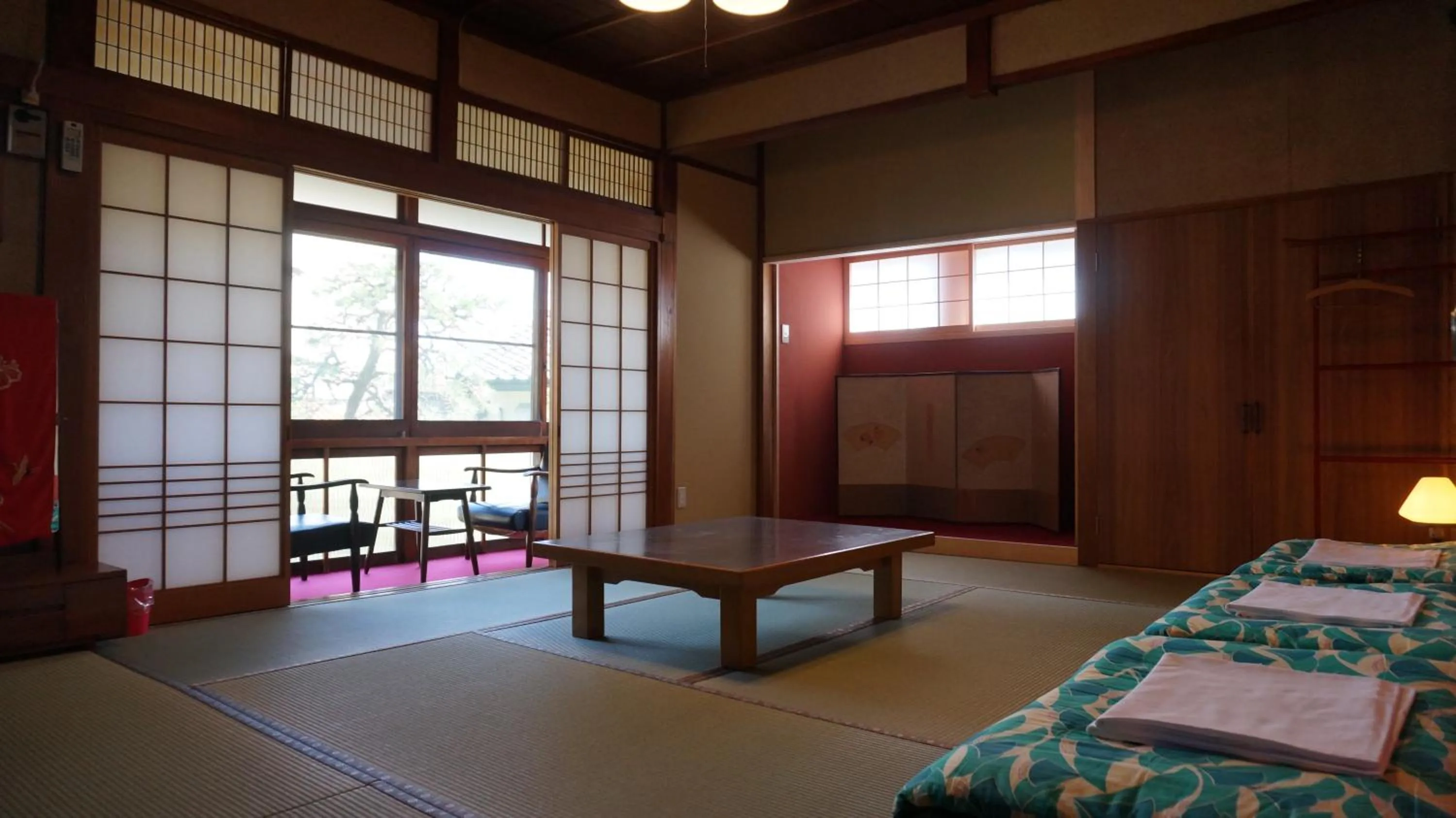Bed in Japanese Guesthouse Kinosaki Wakayo (Female Only)