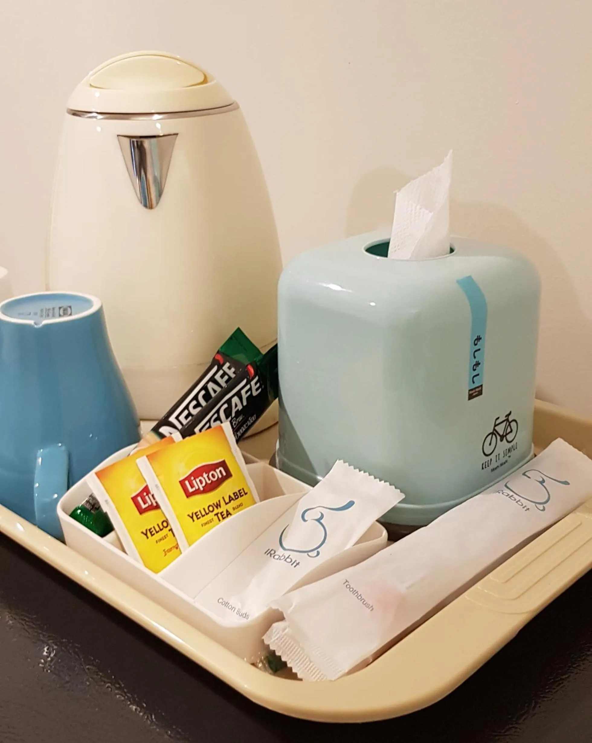 Coffee/tea facilities in iRabbit Hotel