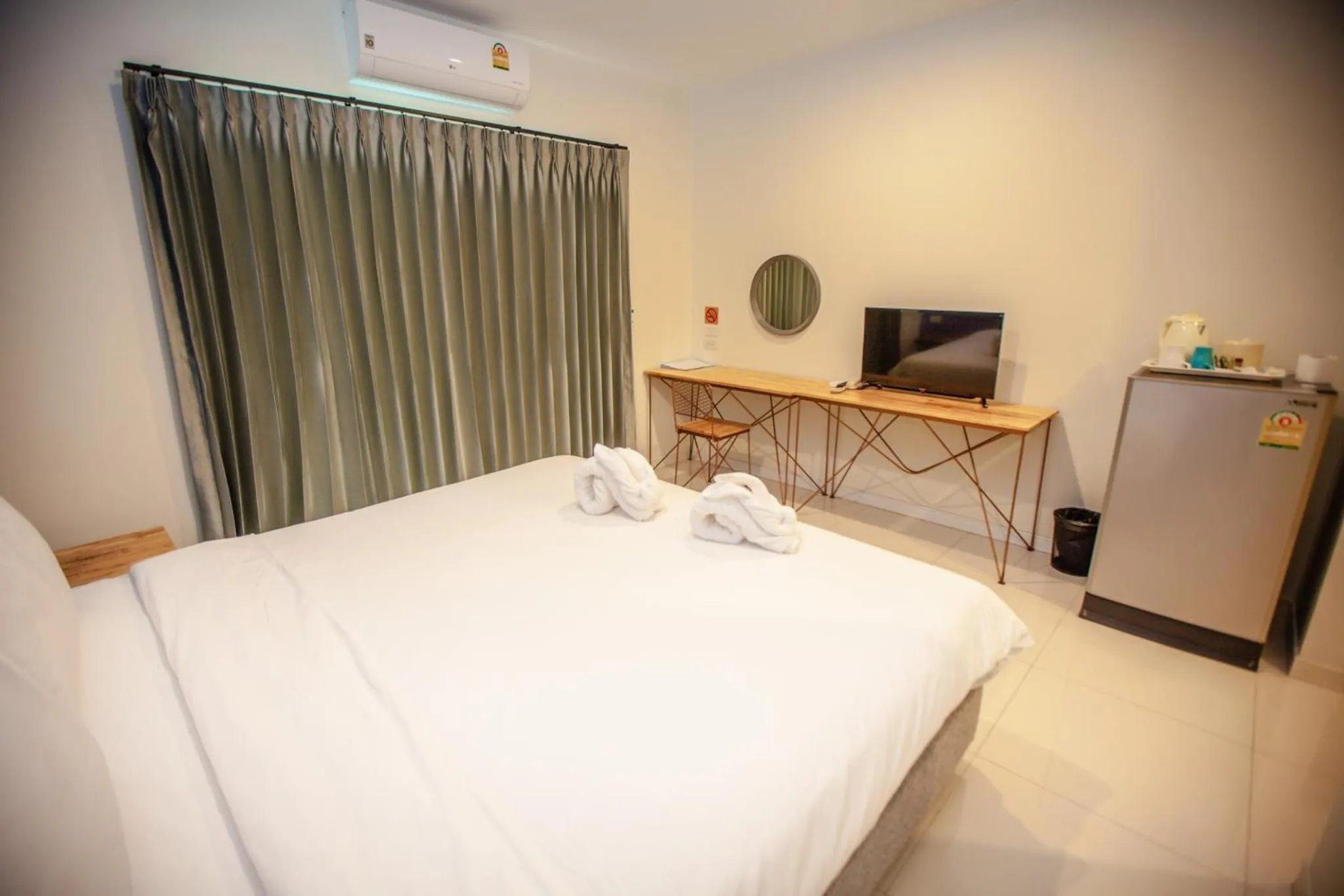 Bed in iRabbit Hotel