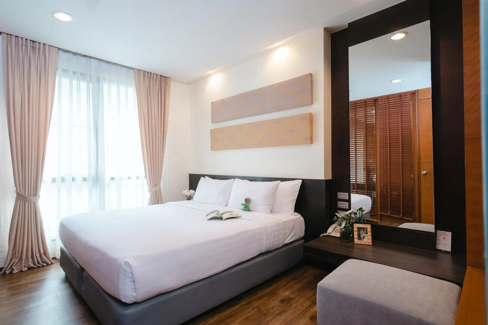 Bedroom, Bed in Amanta Hotel & Residence Ratchada
