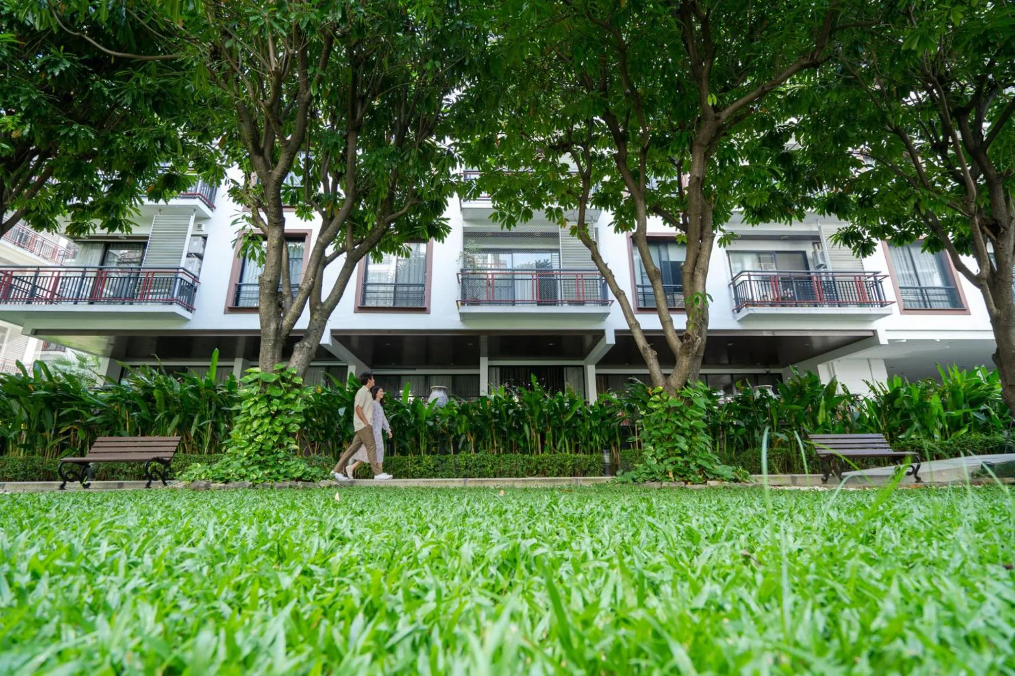 Garden in Amanta Hotel & Residence Ratchada