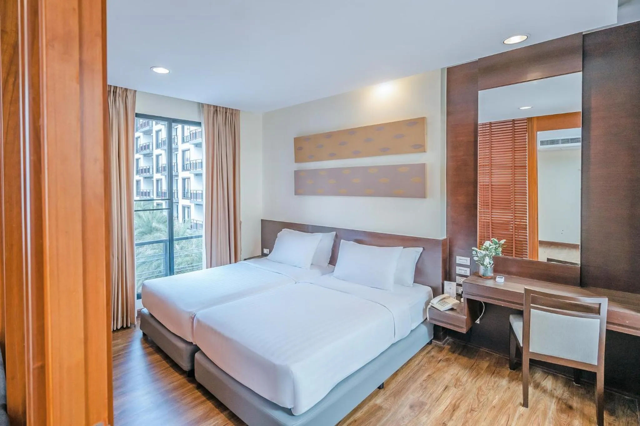 Bedroom, Bed in Amanta Hotel & Residence Ratchada