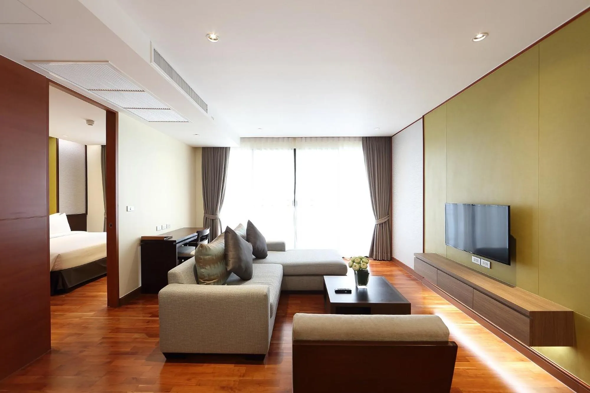 Living room in Amanta Hotel & Residence Ratchada