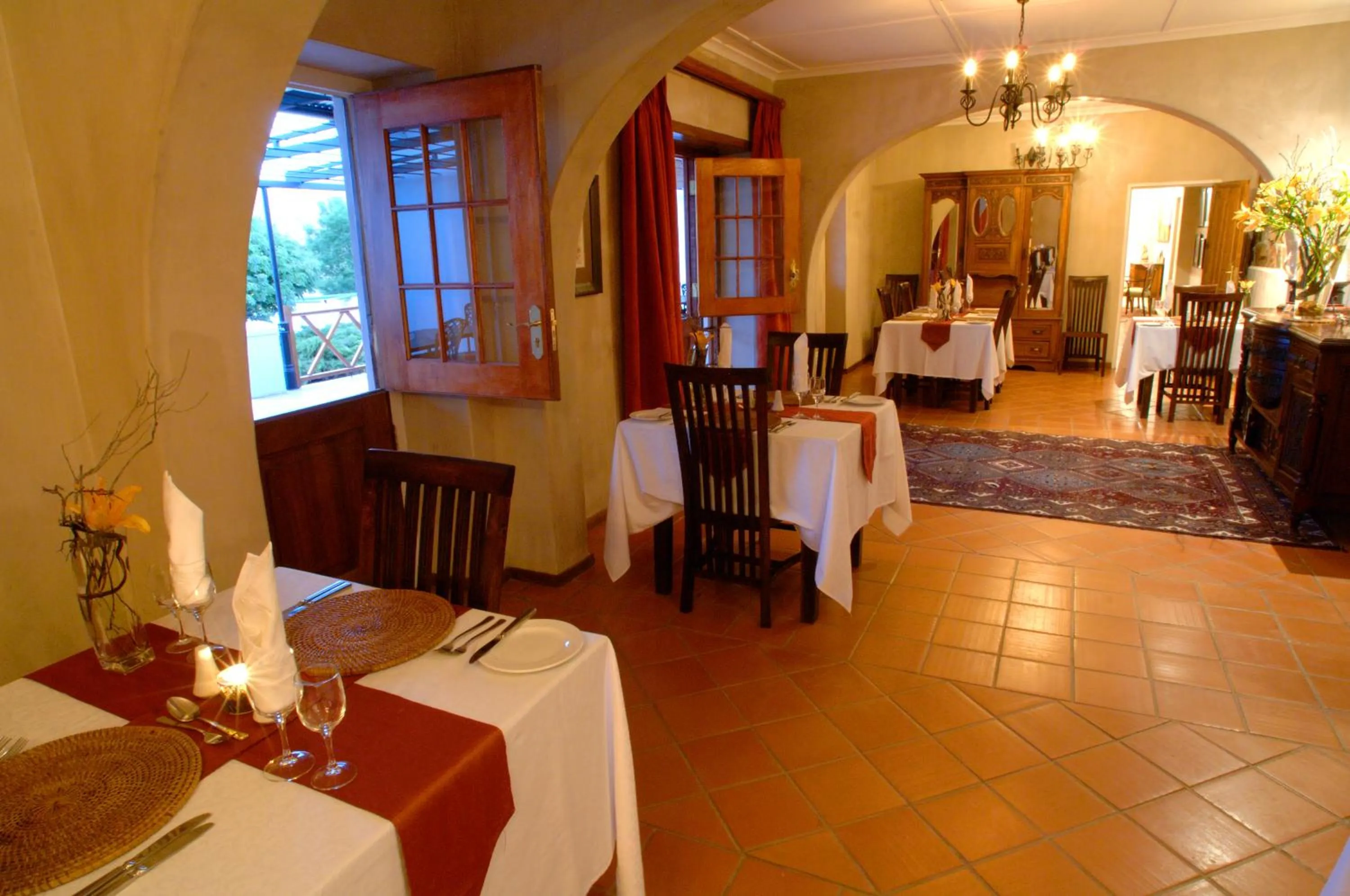 Restaurant/places to eat in Naries Namakwa Retreat