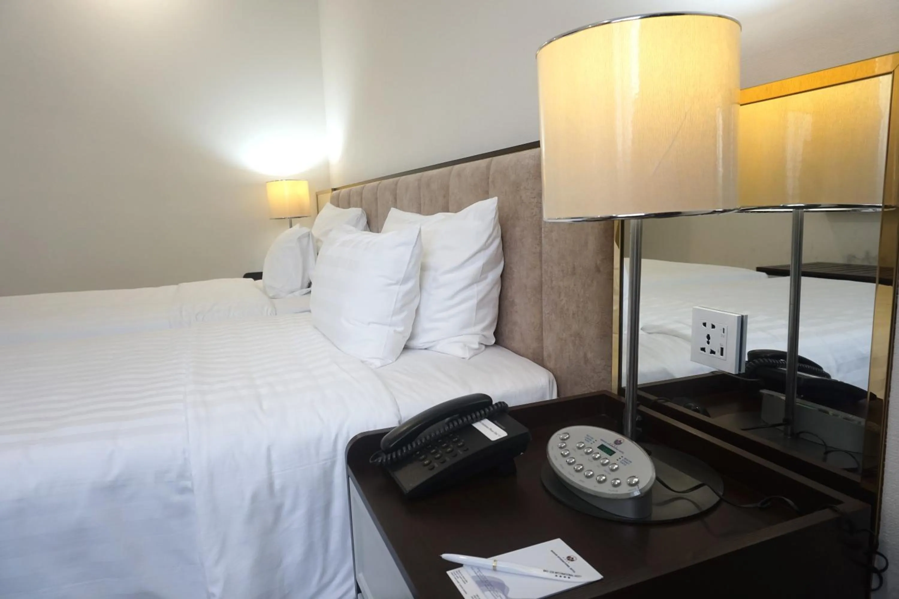 Bed in Bao Son International Hotel