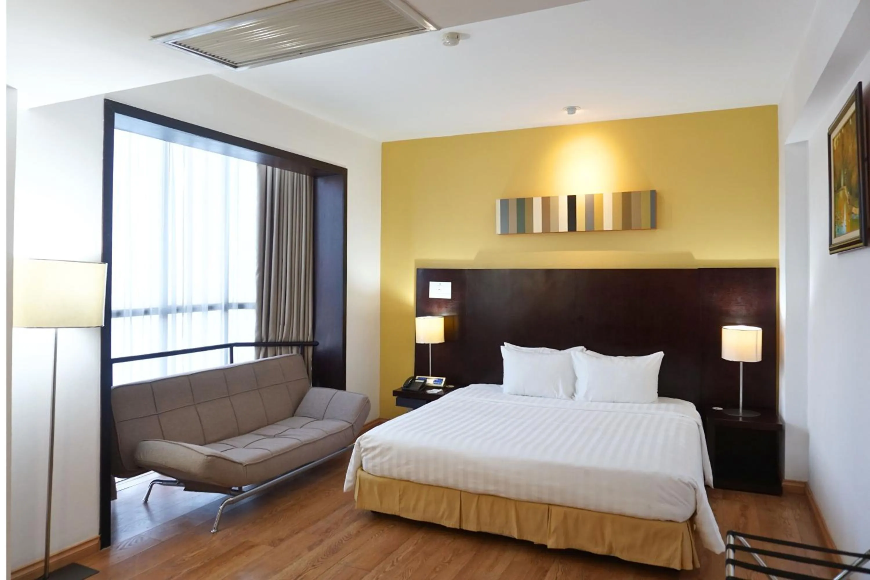 Bed in Bao Son International Hotel