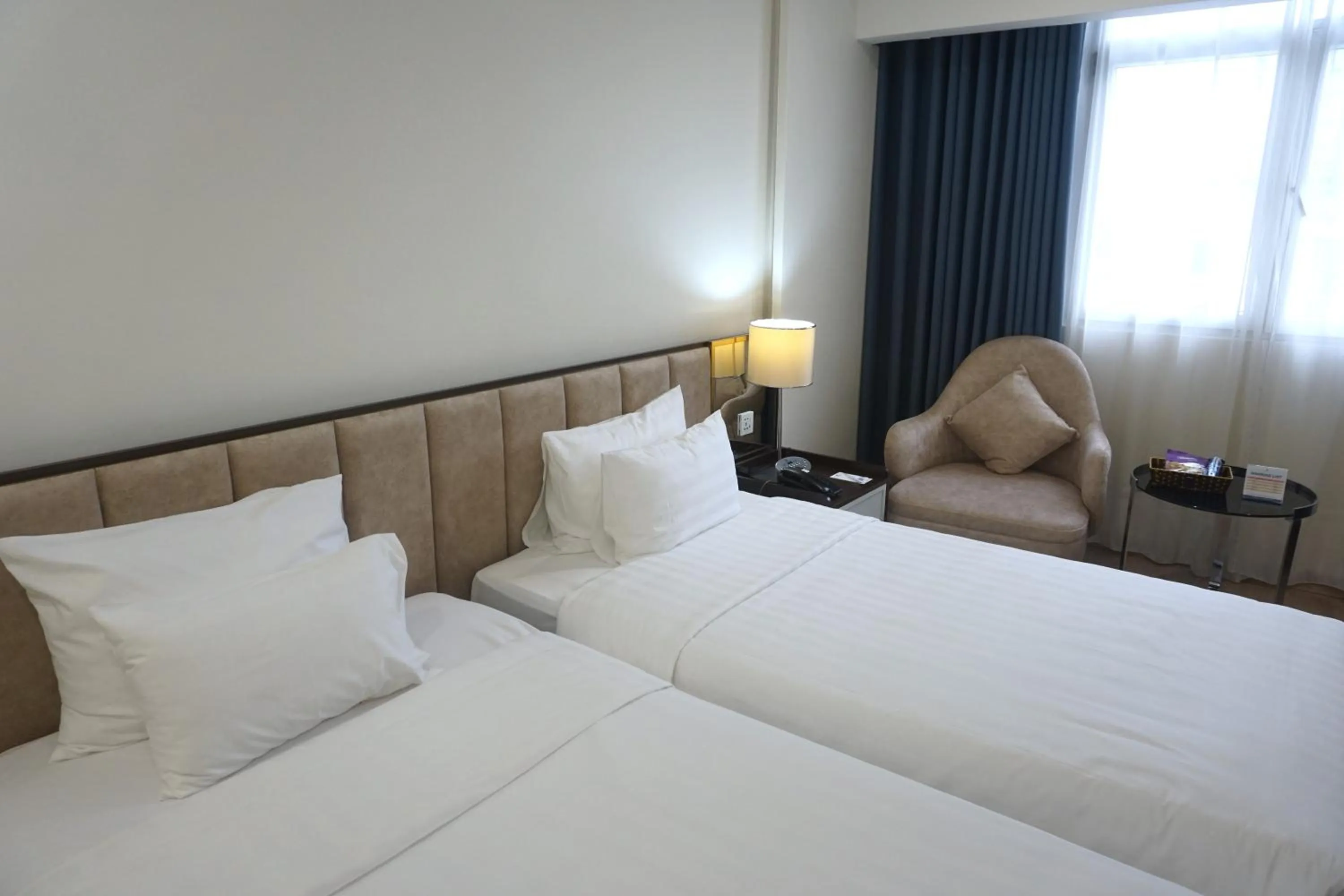 Bed in Bao Son International Hotel