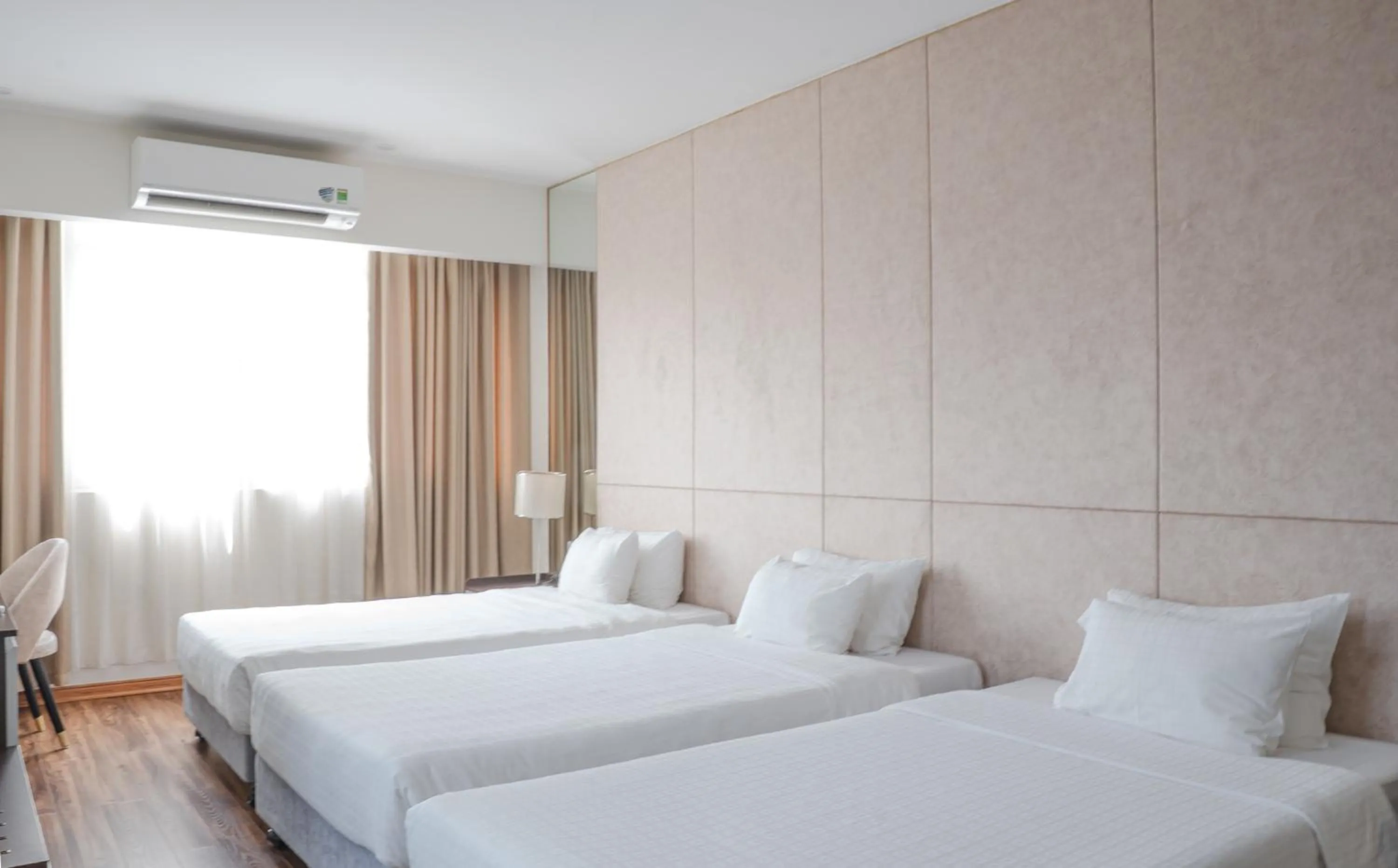 Bed in Bao Son International Hotel