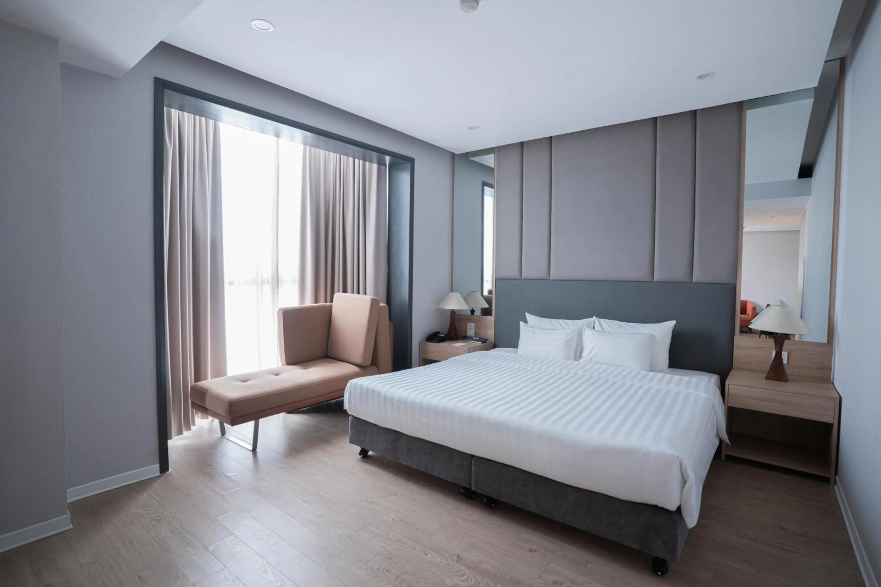 Bed in Bao Son International Hotel