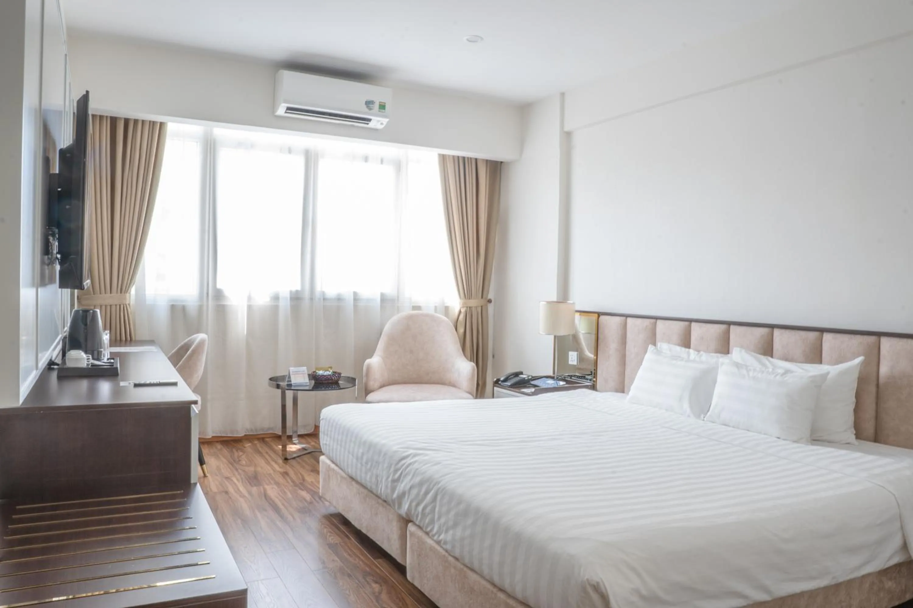 Bed in Bao Son International Hotel