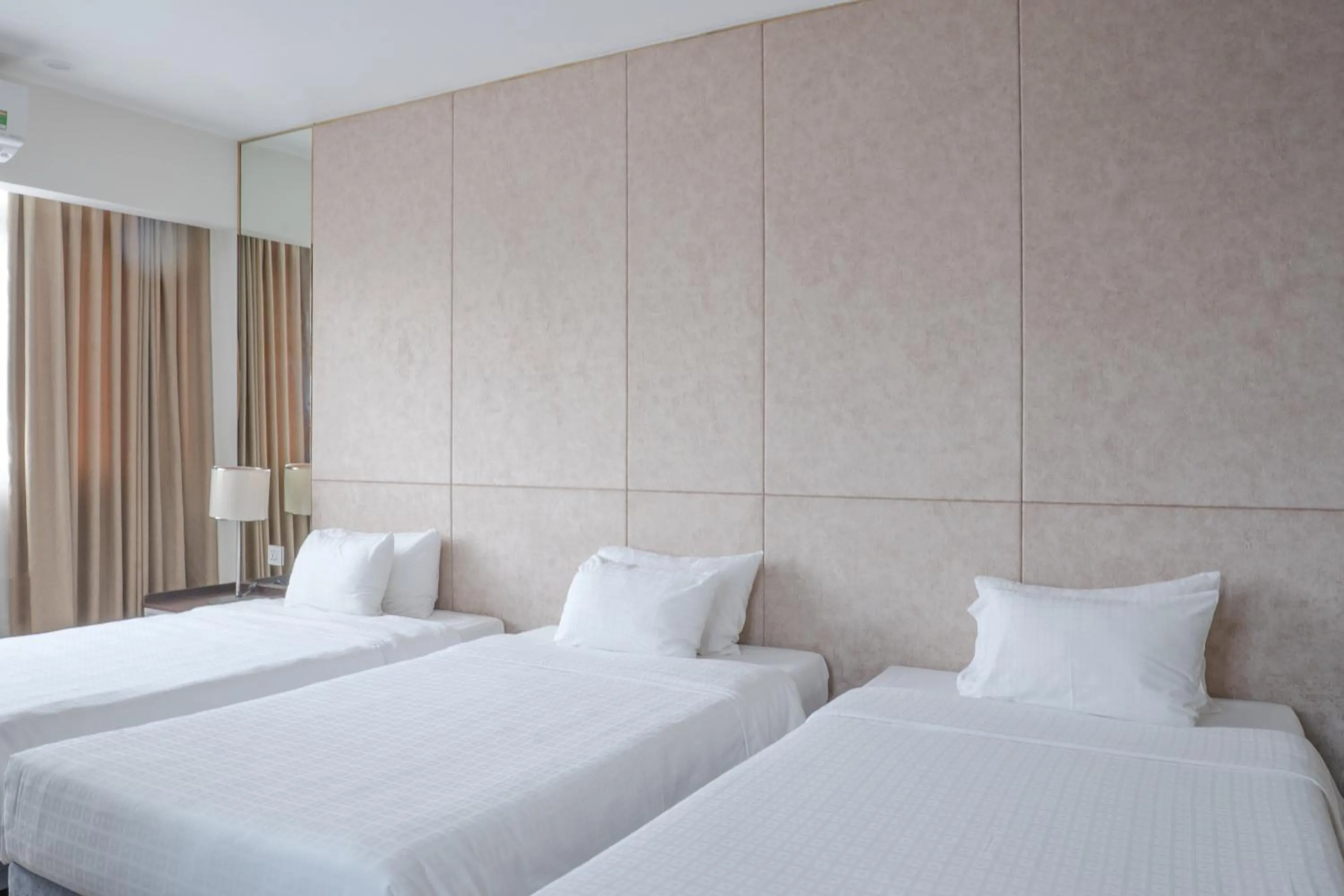 Bed in Bao Son International Hotel