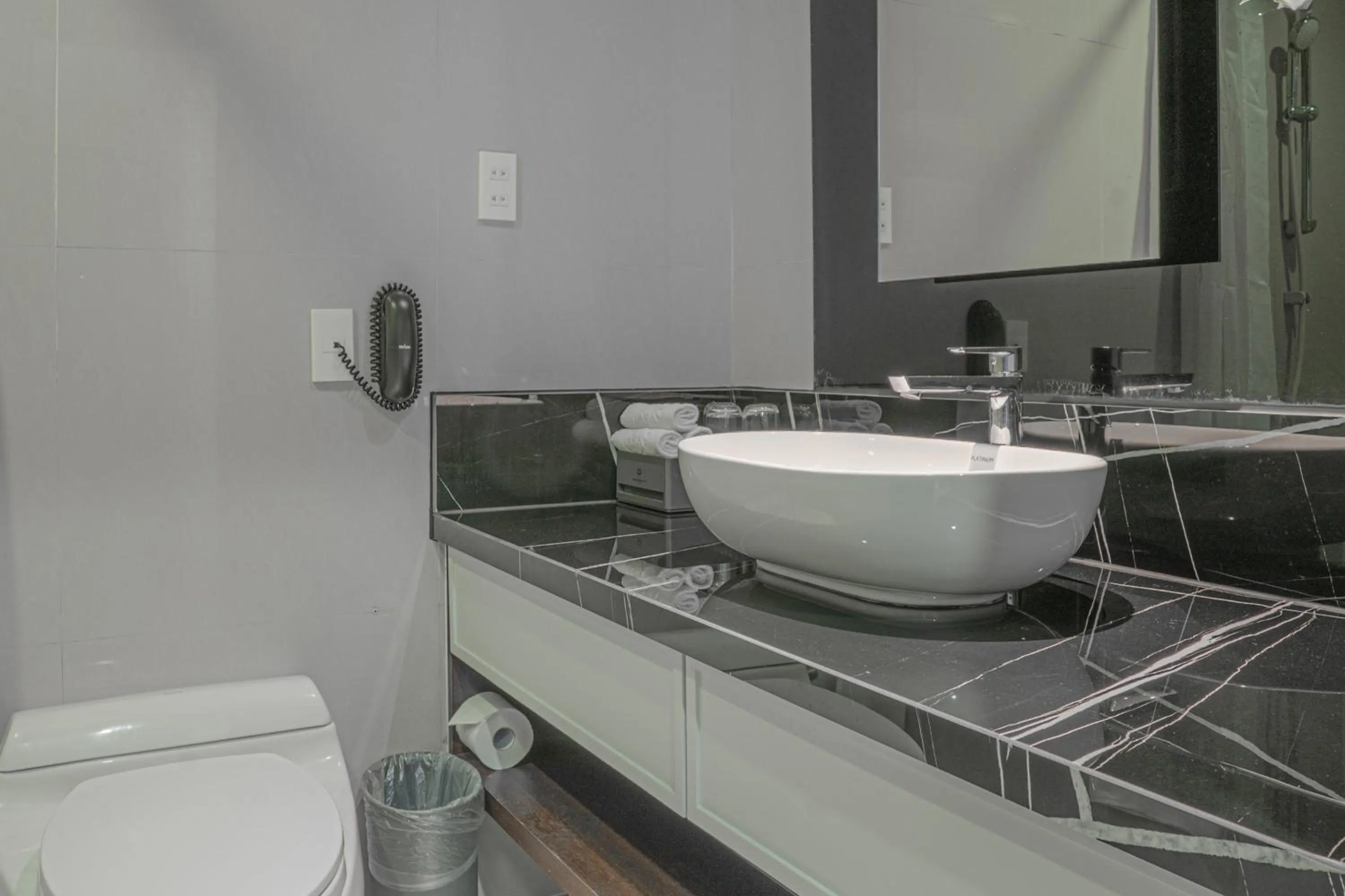 Bathroom in Bao Son International Hotel