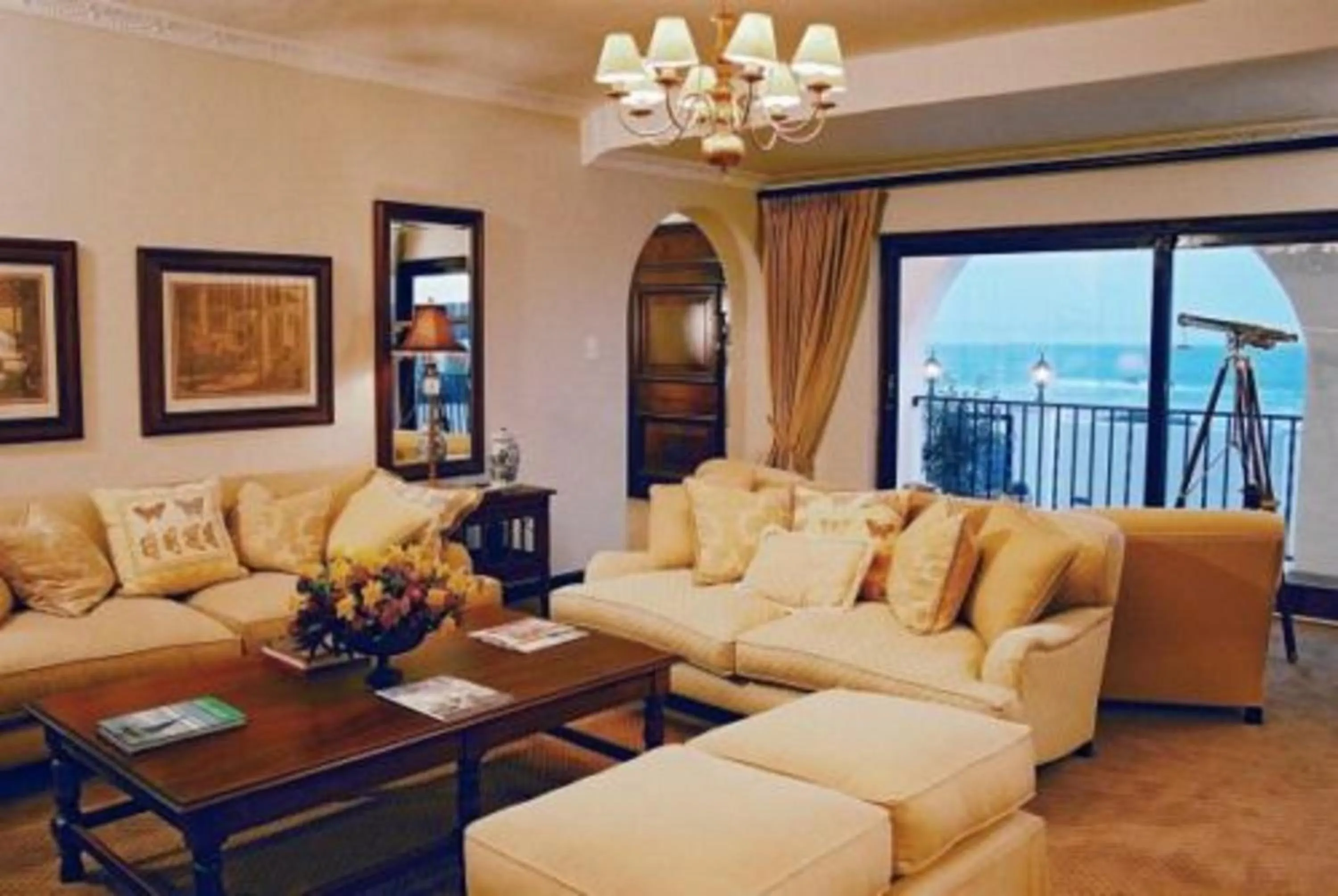 Living room in Pelagus Guest House