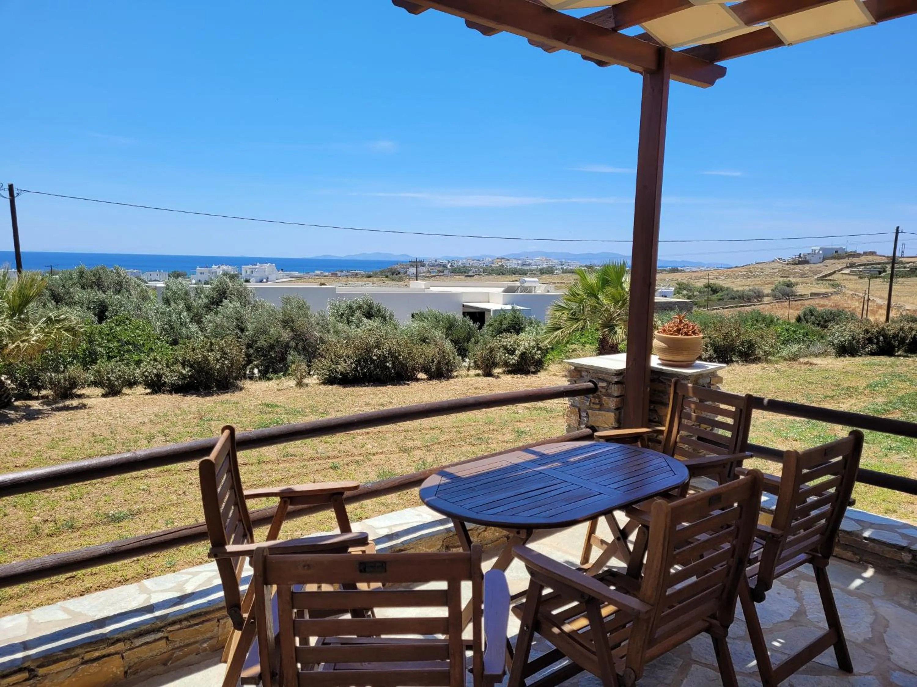 View (from property/room) in Aigaio Studios tinos