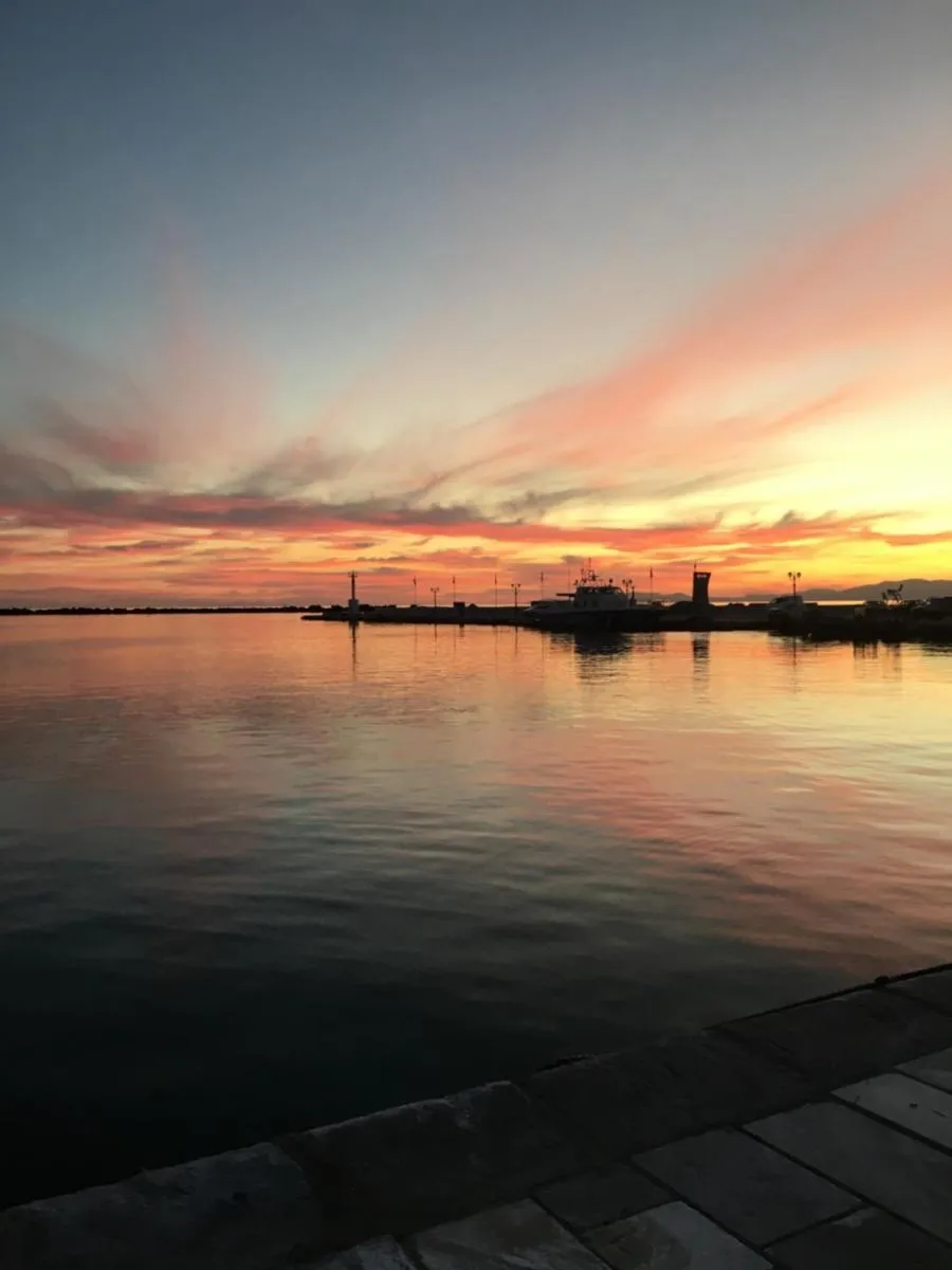 Sunrise in Aigaio Studios tinos